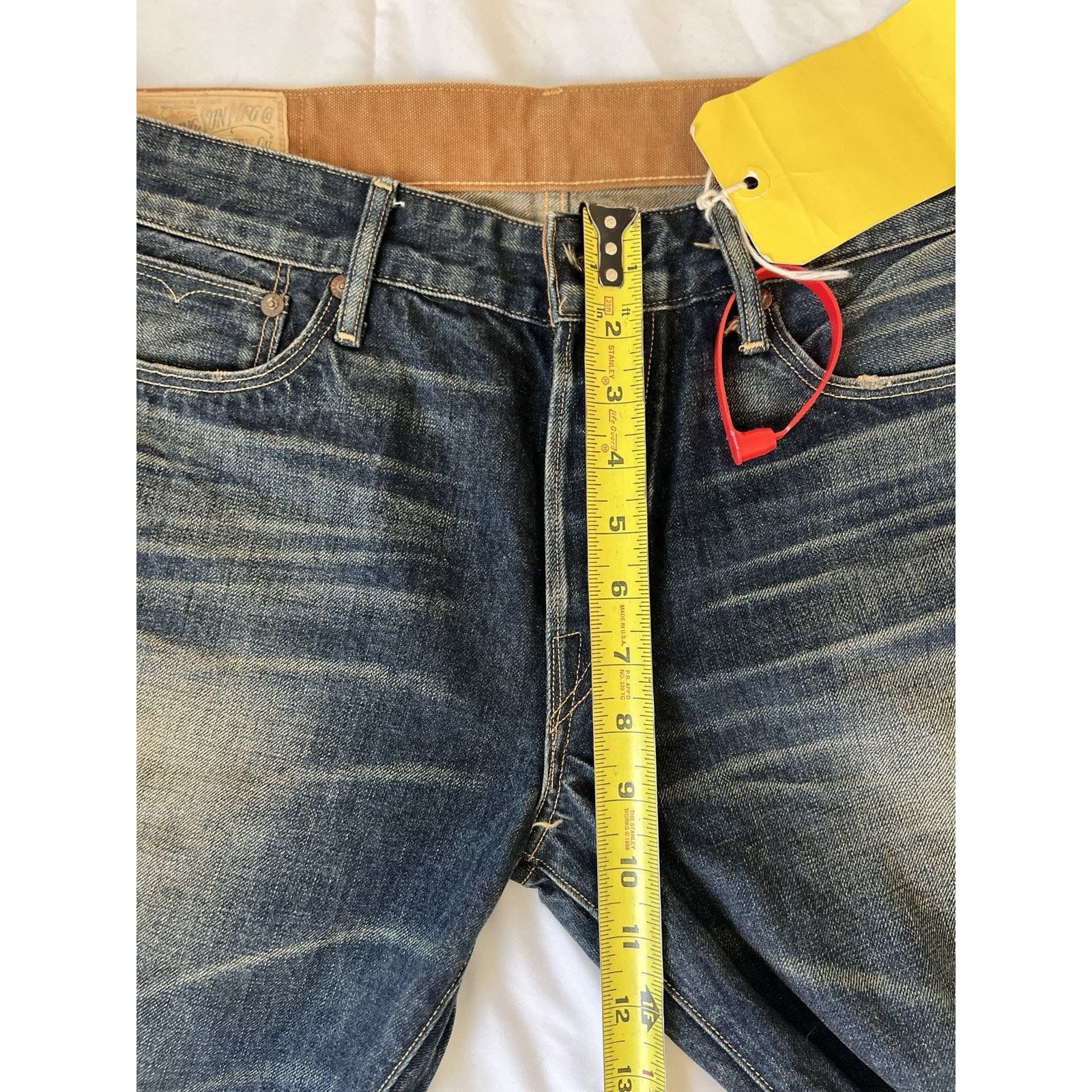 Rising Sun & Co. Rising Sun & Co. Raw Selvedge Denim Jeans Mfg Los Angeles 32 Size US 32 / EU 48 - 13 Thumbnail
