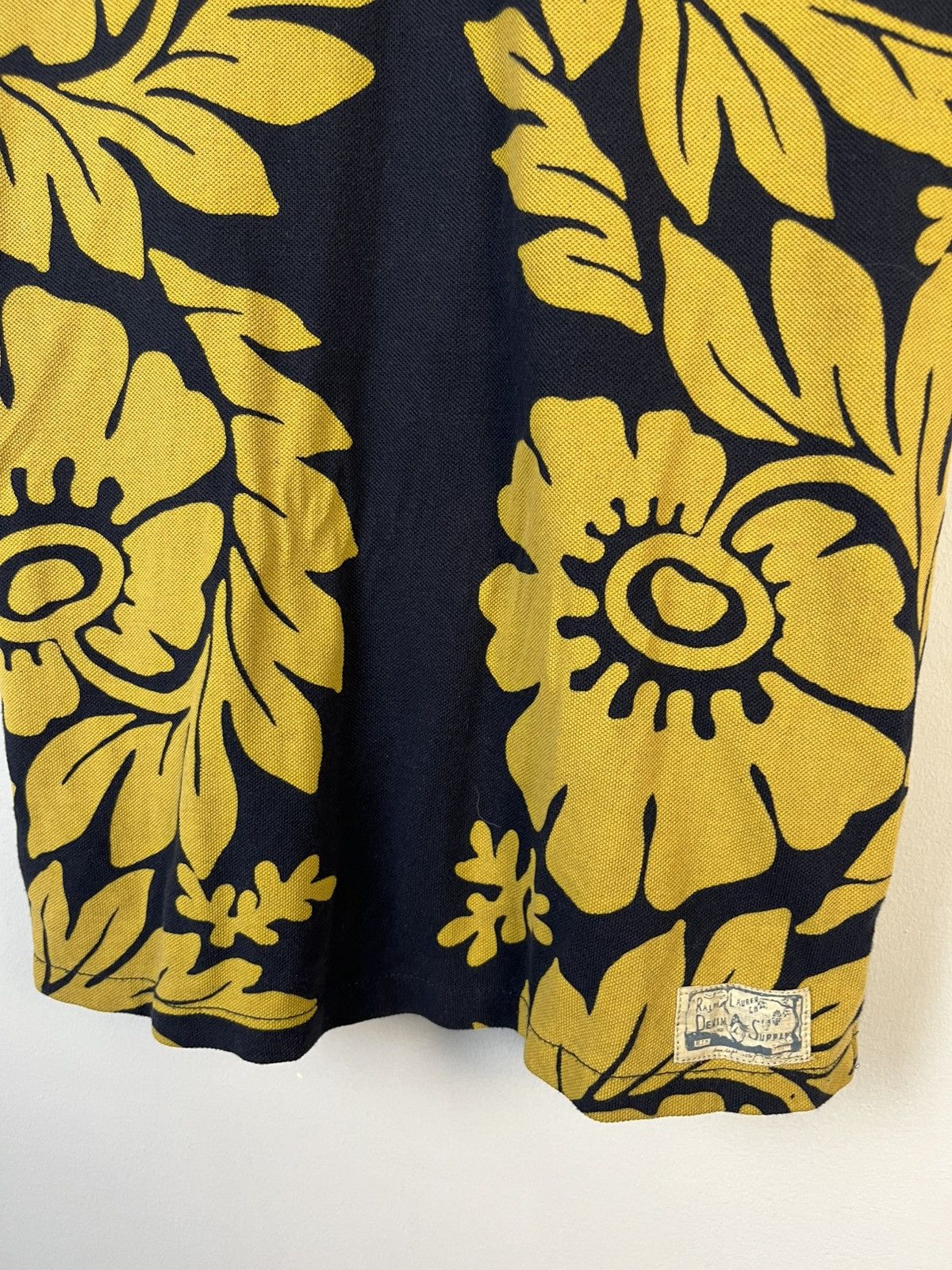 Denim & Supply Ralph Lauren × Ralph Lauren Denim And Supply Ralph Lauren Floral Cotton Polo Size US S / EU 44-46 / 1 - 4 Thumbnail