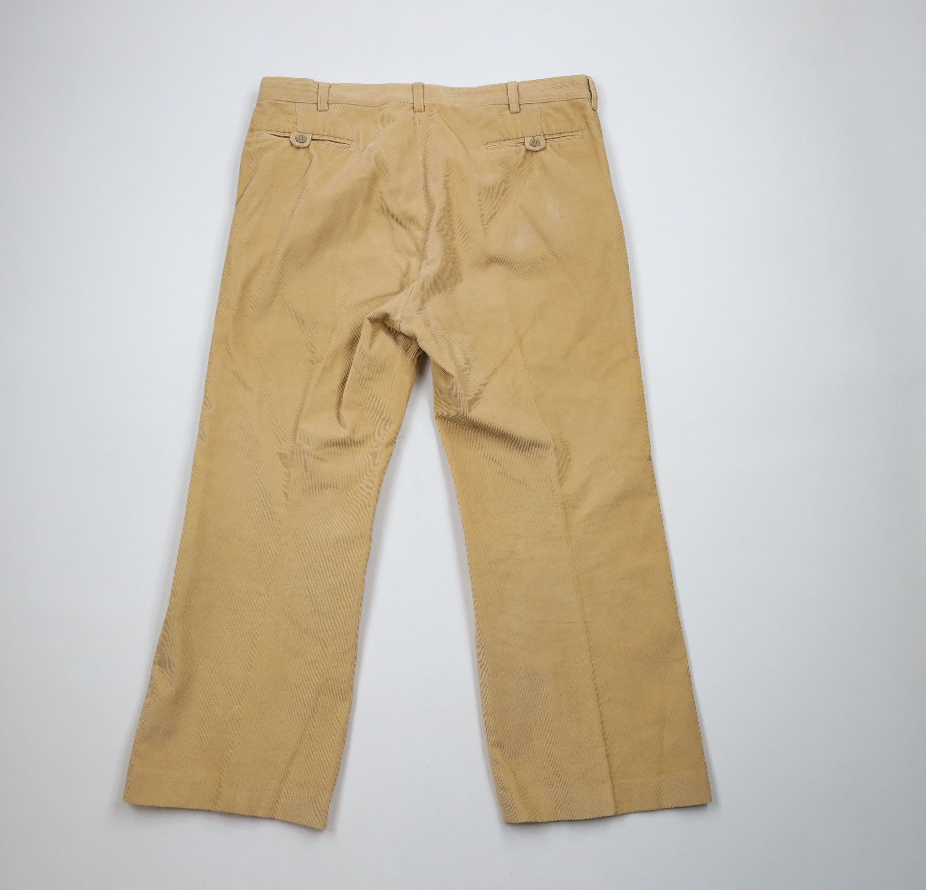 Vintage Vintage 70s Streetwear Bell Bottoms Corduroy Chino Pants Size US 36 / EU 52 - 10 Thumbnail