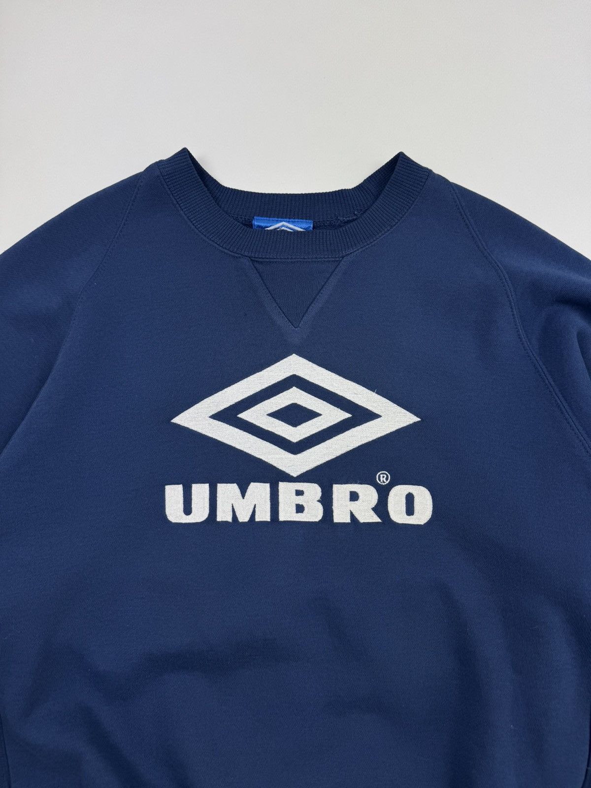 Umbro × Vintage 1990’s Vintage Distressed Umbro Pro Training Sweatshirt Size US L / EU 52-54 / 3 - 7 Thumbnail