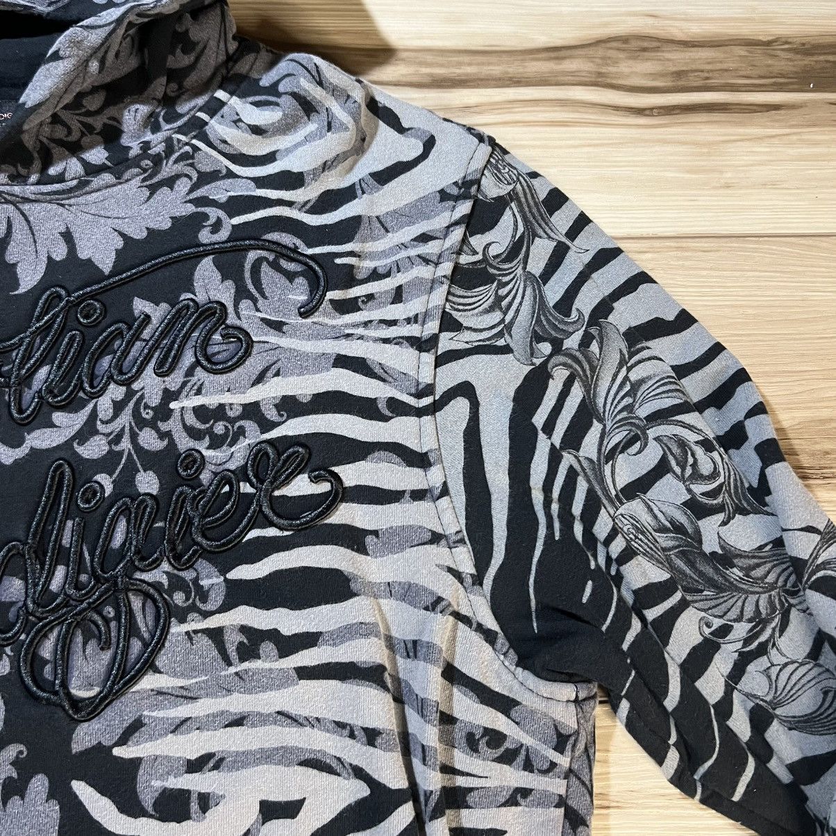 Christian Audigier Christian Audigier Tiger Camo Pullover Hoodie AOP Size XL / US 12-14 / IT 48-50 - 2 Thumbnail