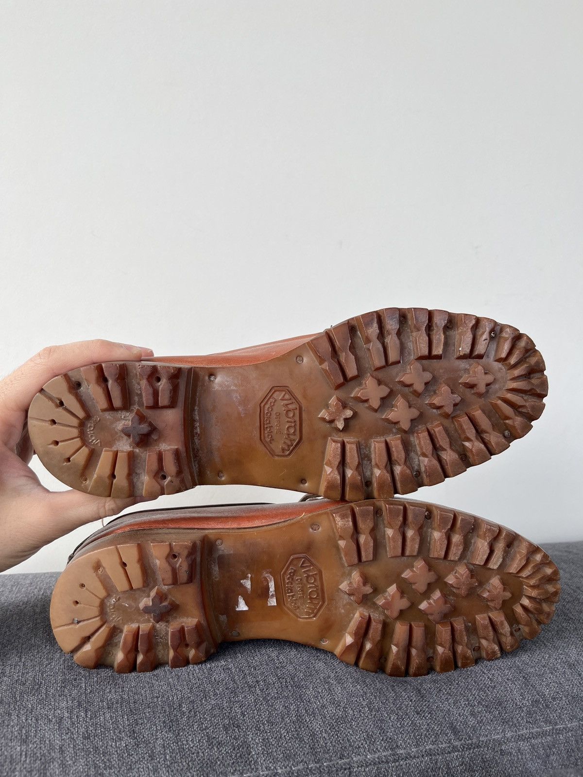 Quoddy Quoddy Handmade Leather Heritage Canoe Moccasins Boots Size US 7 / EU 40 - 9 Thumbnail