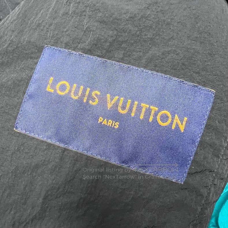 Louis Vuitton Louis Vuitton FW22 monogram logo print color-block zip-up Size US M / EU 48-50 / 2 - 3 Thumbnail