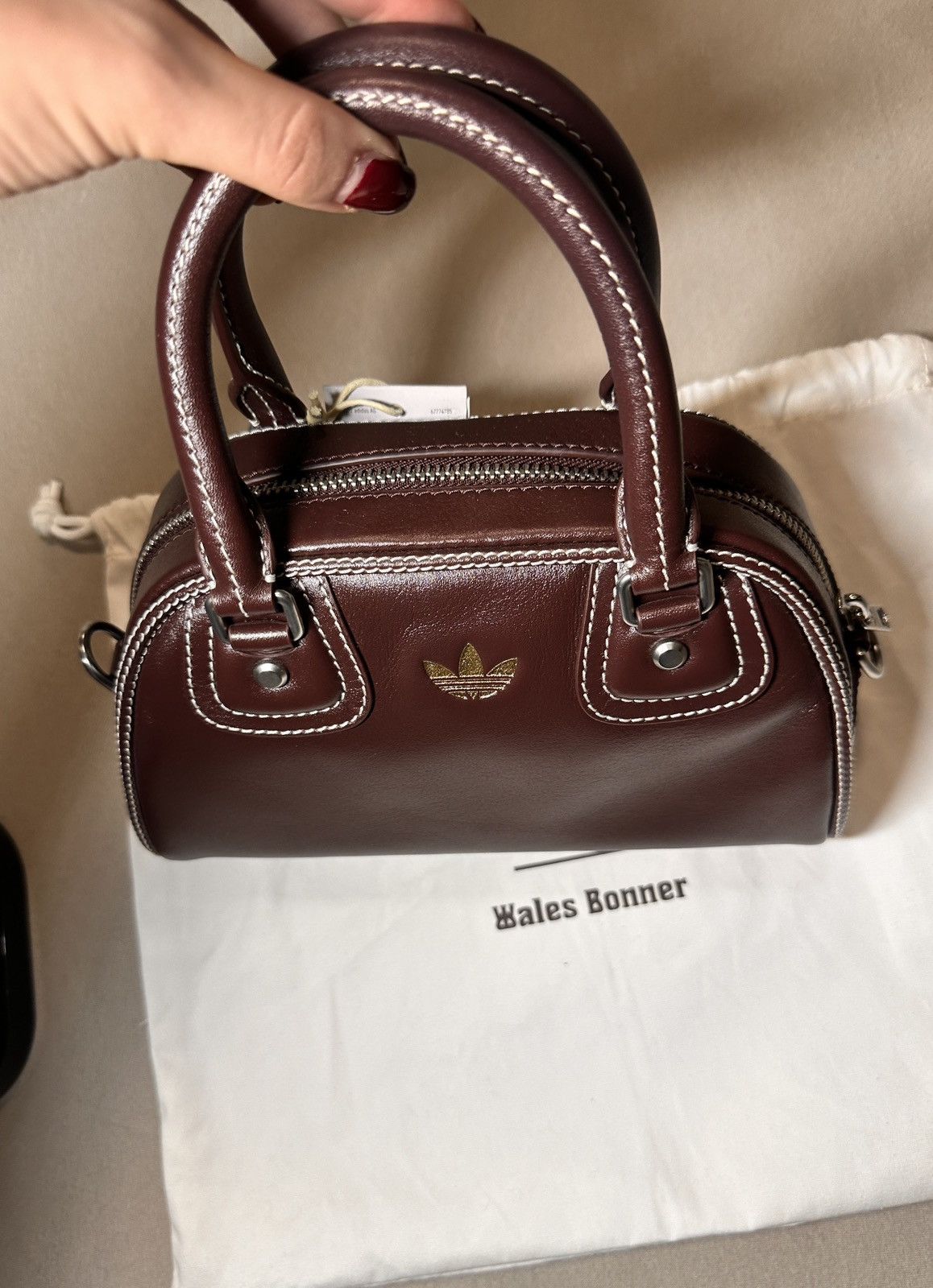 Adidas × Wales Bonner Rare ADIDAS X WALES BONNER small bowling bag (brand new) Size ONE SIZE - 4 Thumbnail