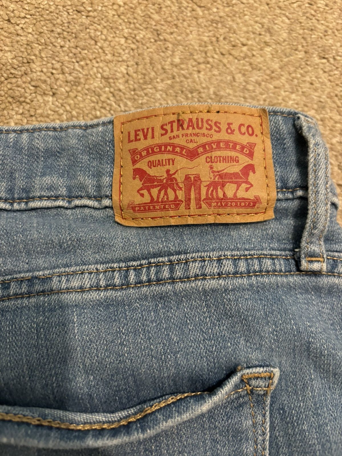 Levi's × Vintage Bootcut 725 Levi Denim no defects Size US 33 - 3 Thumbnail