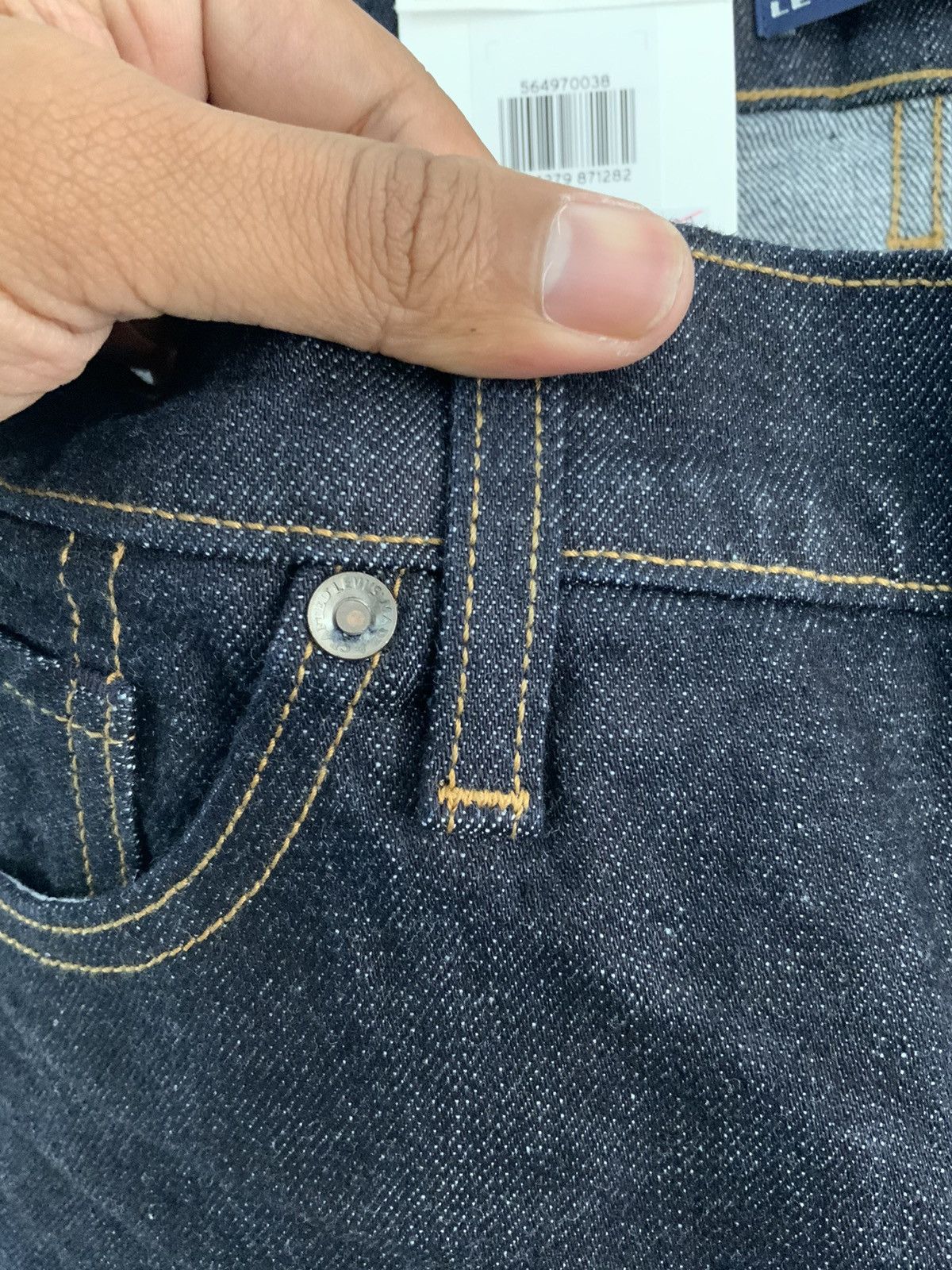 Japanese Brand New Levi’s Japan Made Selvedge Denim Jeans Size US 32 / EU 48 - 19 Thumbnail