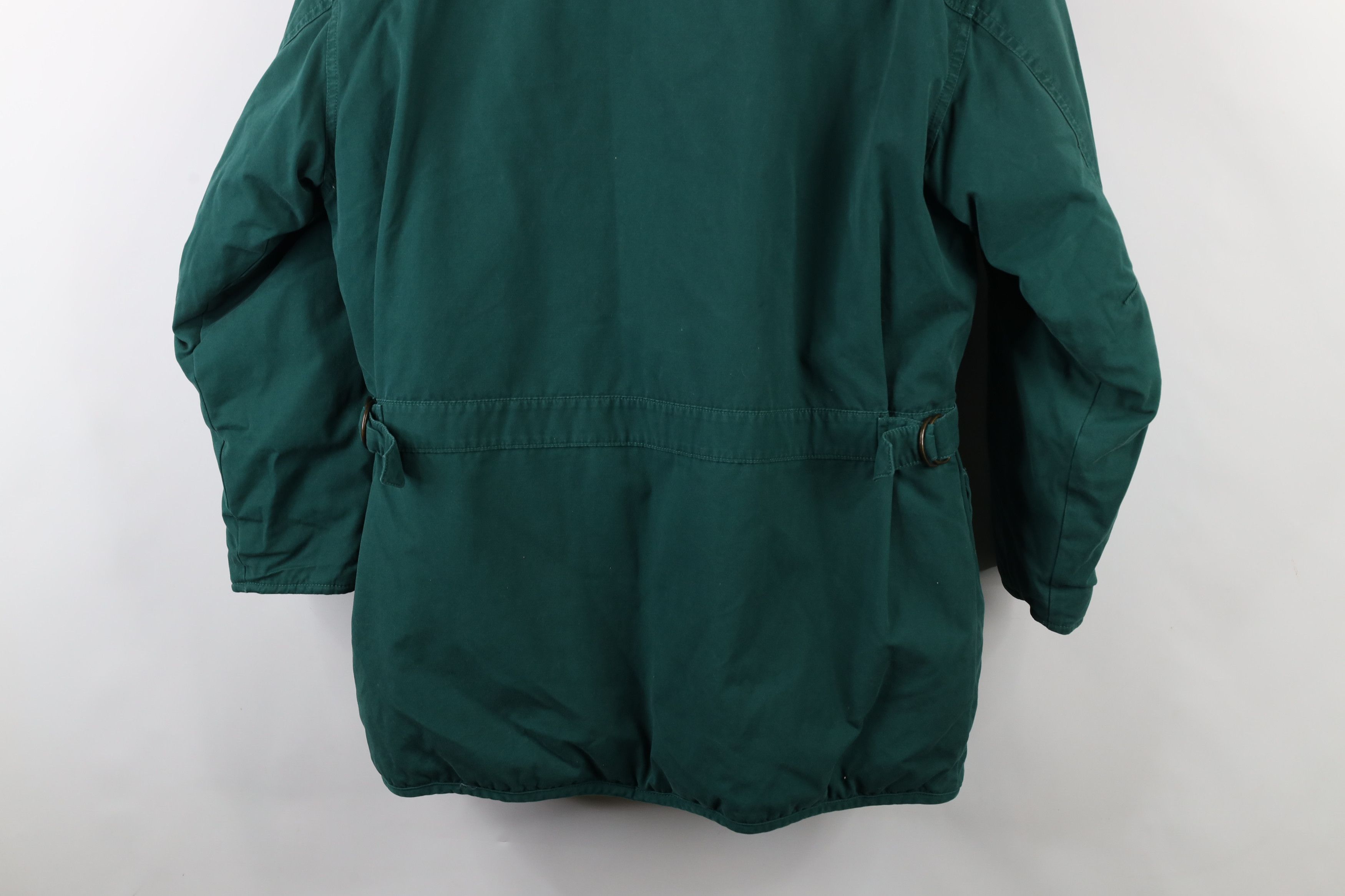 Eddie Bauer × Vintage Vintage 90s Eddie Bauer Lined Goose Down Chore Barn Jacket Size S / US 4 / IT 40 - 17 Thumbnail