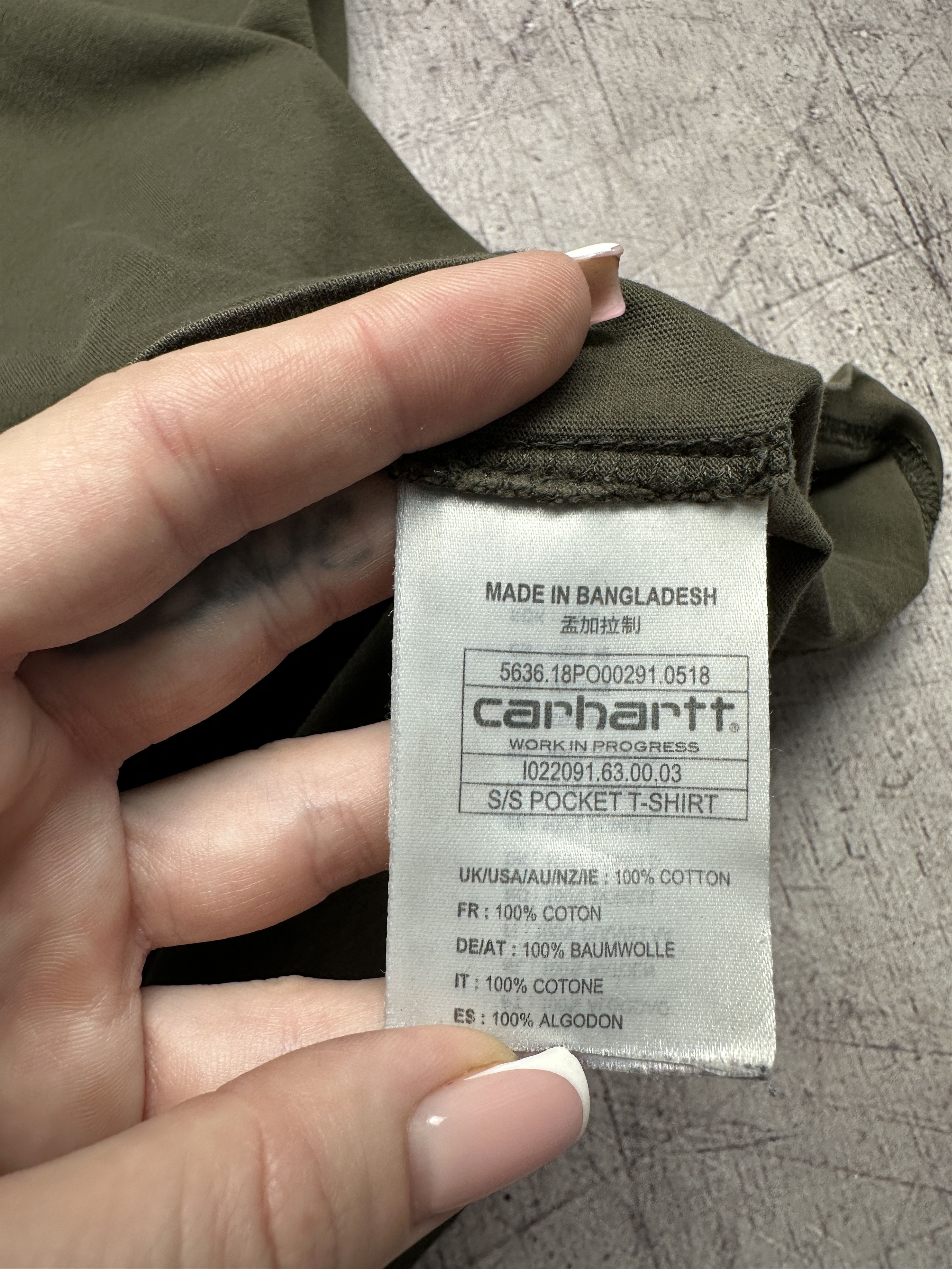 Carhartt Wip Carhartt Wip Mens Pocket T-Shirt Size US S / EU 44-46 / 1 - 6 Thumbnail