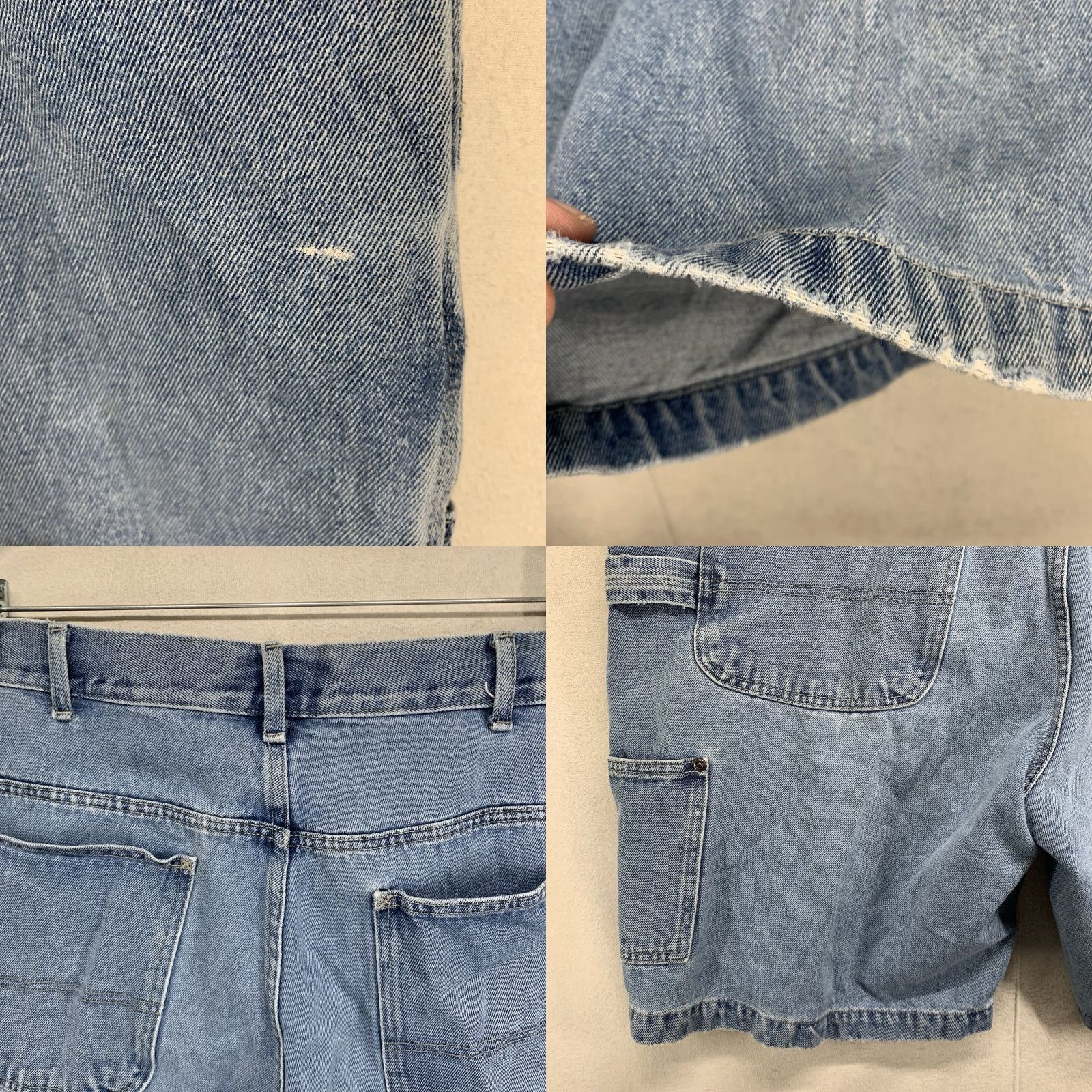 Route 66 VINTAGE Route 66 Mens Shorts Baggy 90s Denim High Rise 42 Blue Cotton Casual Travel Wear Size US 42 / EU 58 - 8 Thumbnail