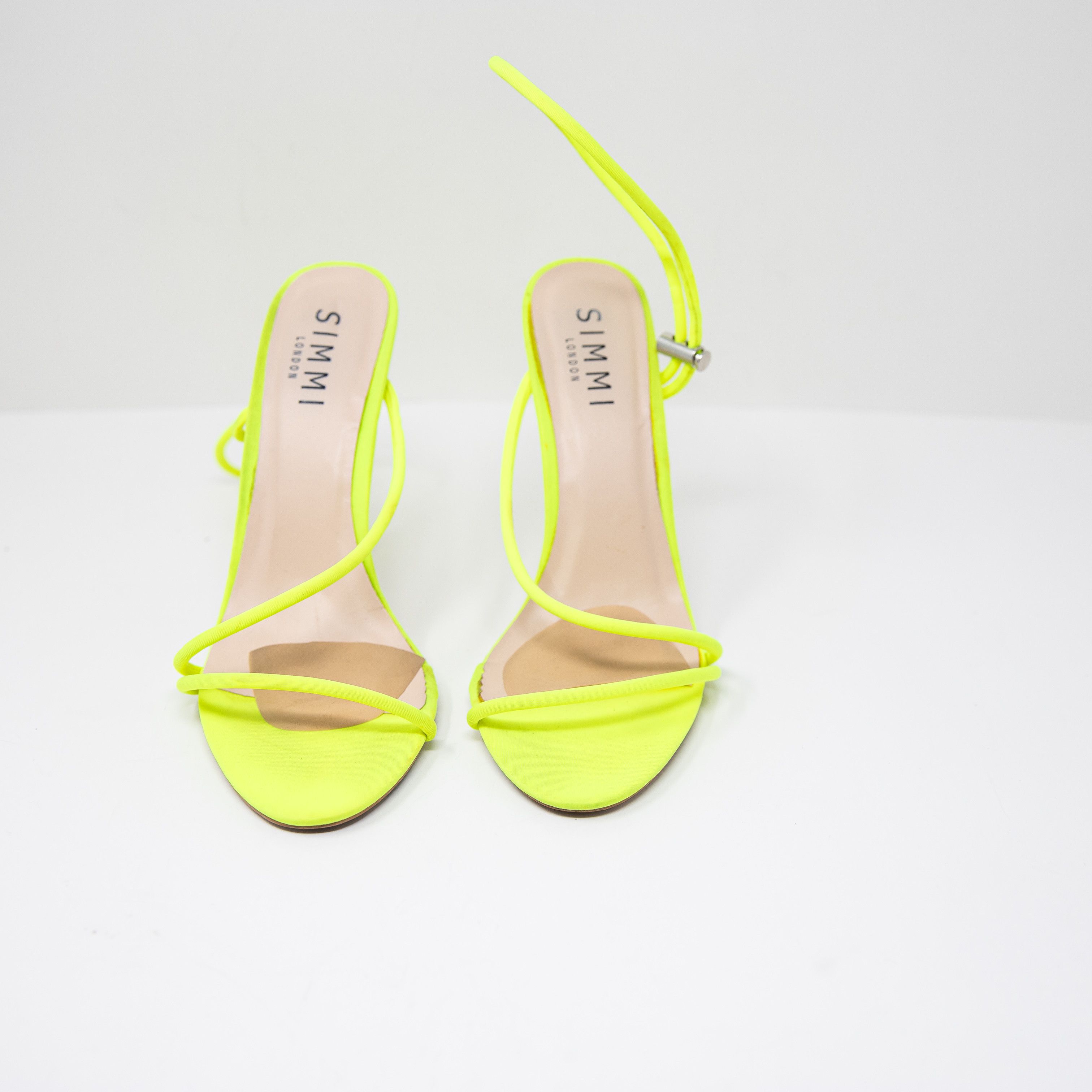 Other Simmi London Cassie Neon Yellow Neoprene Size US 6 / IT 36 - 2 Thumbnail
