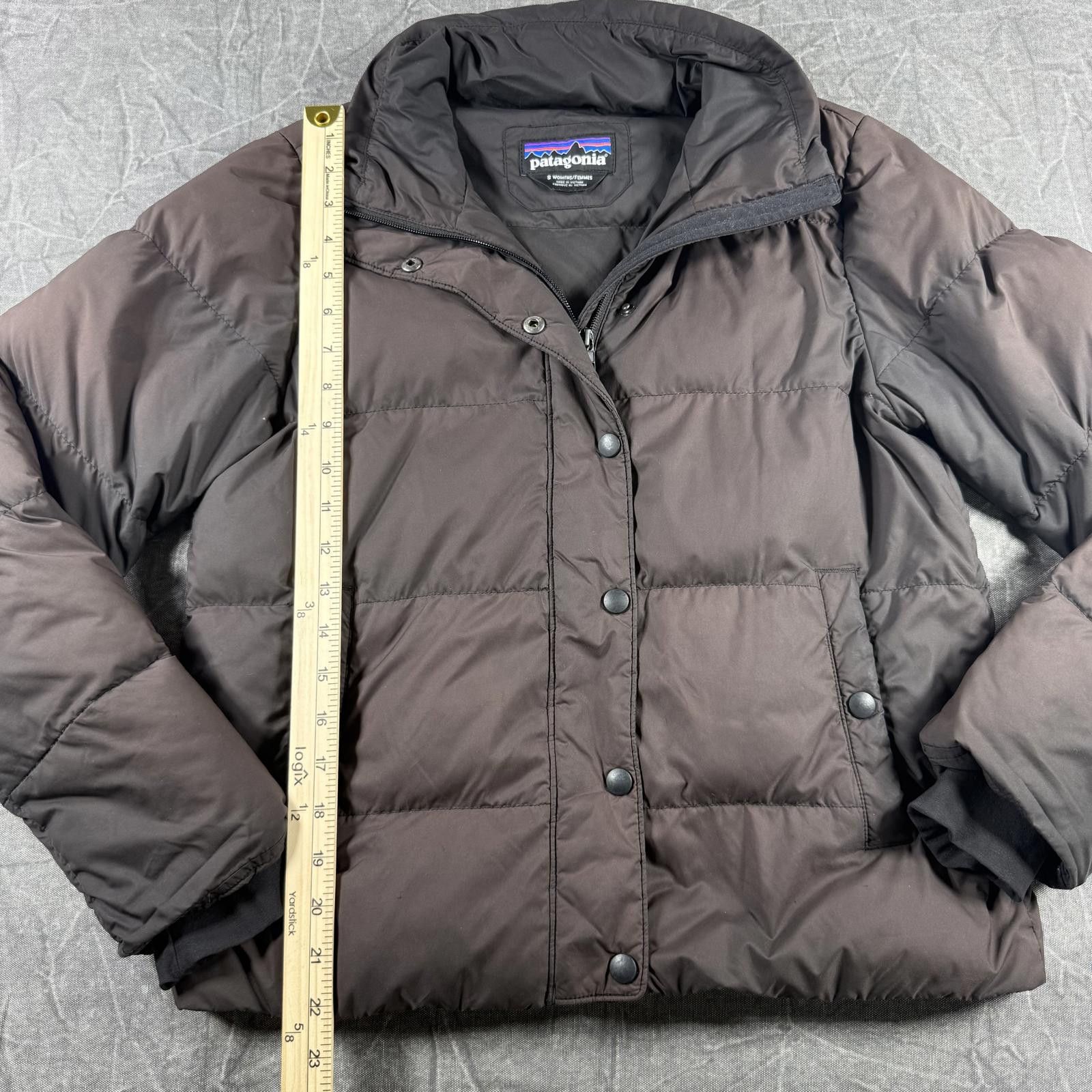 Patagonia Patagonia Jacket Women's S Black Brown Silent Down Worn Wear Size S / US 4 / IT 40 - 4 Thumbnail