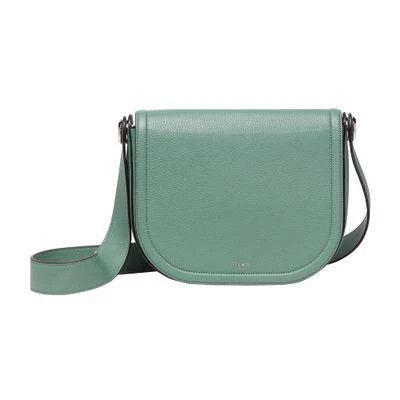Fendi o1s1wg110925 Size:OS/Fendi Roma Leather Chiodo in Green Size ONE SIZE - 2 Thumbnail