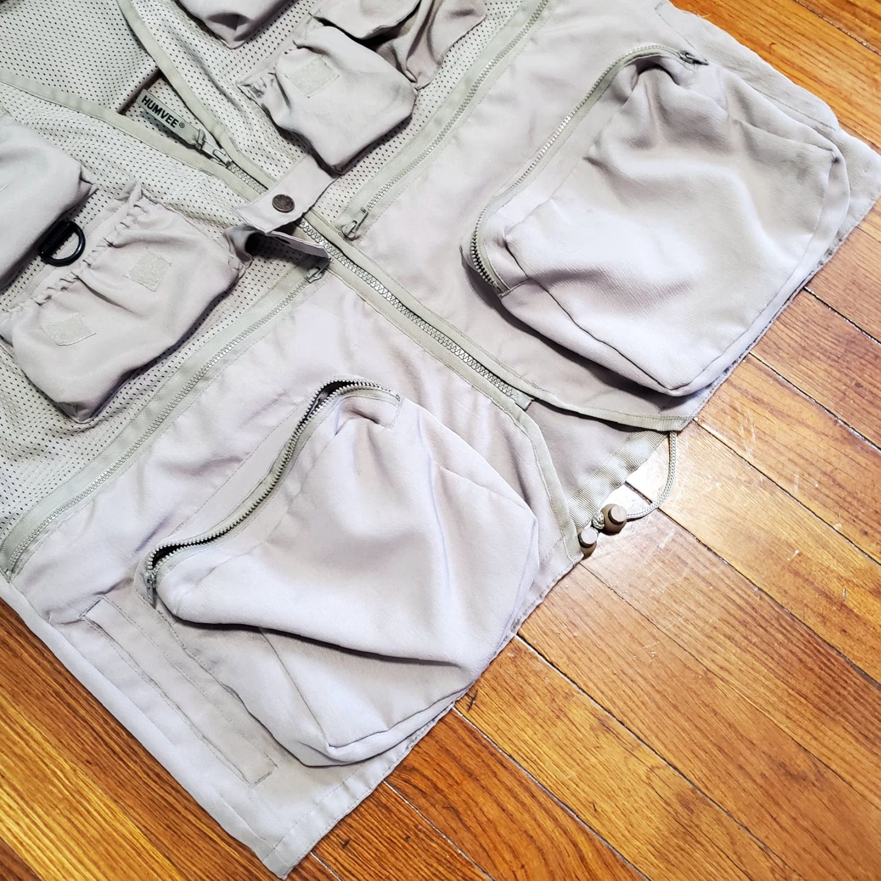 Vintage VINTAGE Humvee Vest Mens Large Hiking Fishing Hunting Beige Brown Shirt? Size US L / EU 52-54 / 3 - 2 Thumbnail