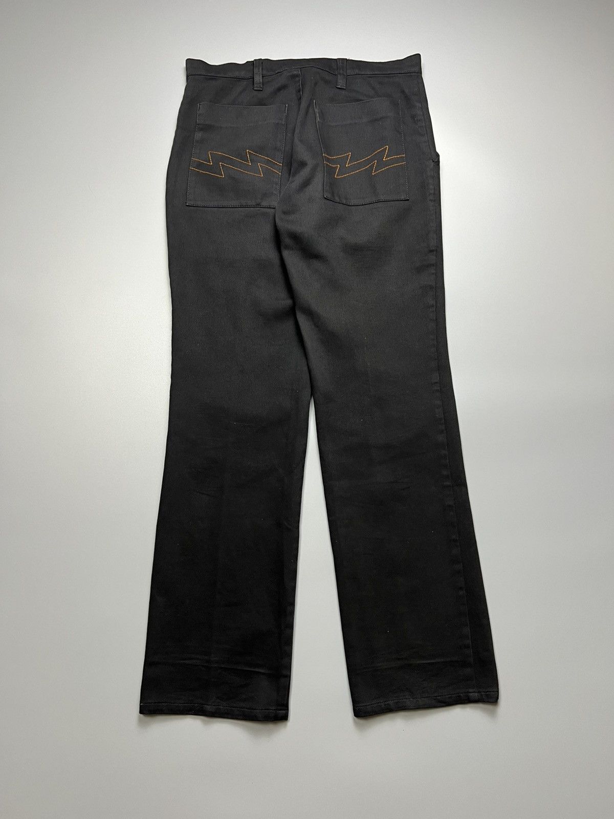 W&LT × Walter Van Beirendonck W&LT - Black Pinstripes - Pants Size 29" - 6 Thumbnail