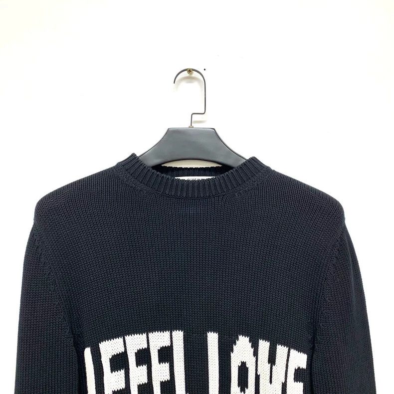 Givenchy Givenchy Black distressed knit sweater, size S, shoulder w Size US S / EU 44-46 / 1 - 5 Thumbnail