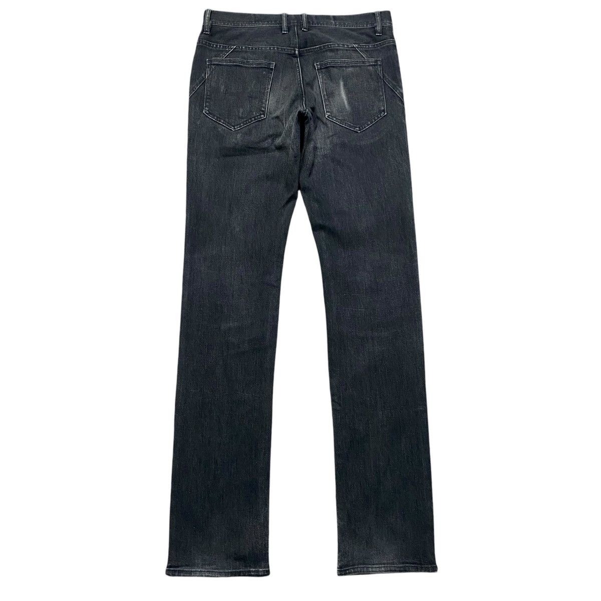 Tete Homme TETE HOMME Black Denim Slim Jeans Size US 30 / EU 46 - 2 Thumbnail