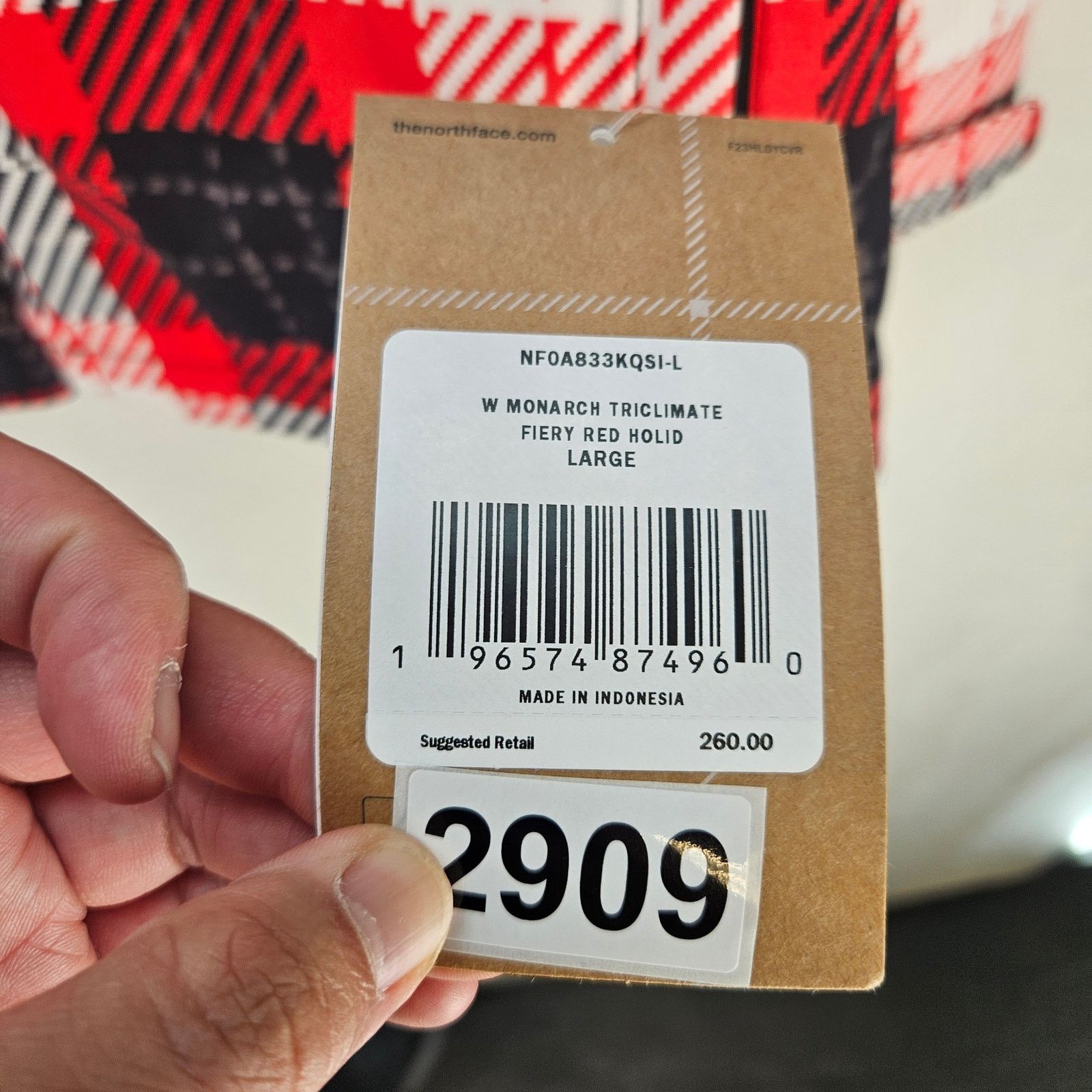 The North Face THE NORTH FACE WOMEN L MONARCH TRICLIMATE JACKET 3-IN-1 HOOD Size L / US 10 / IT 46 - 5 Thumbnail
