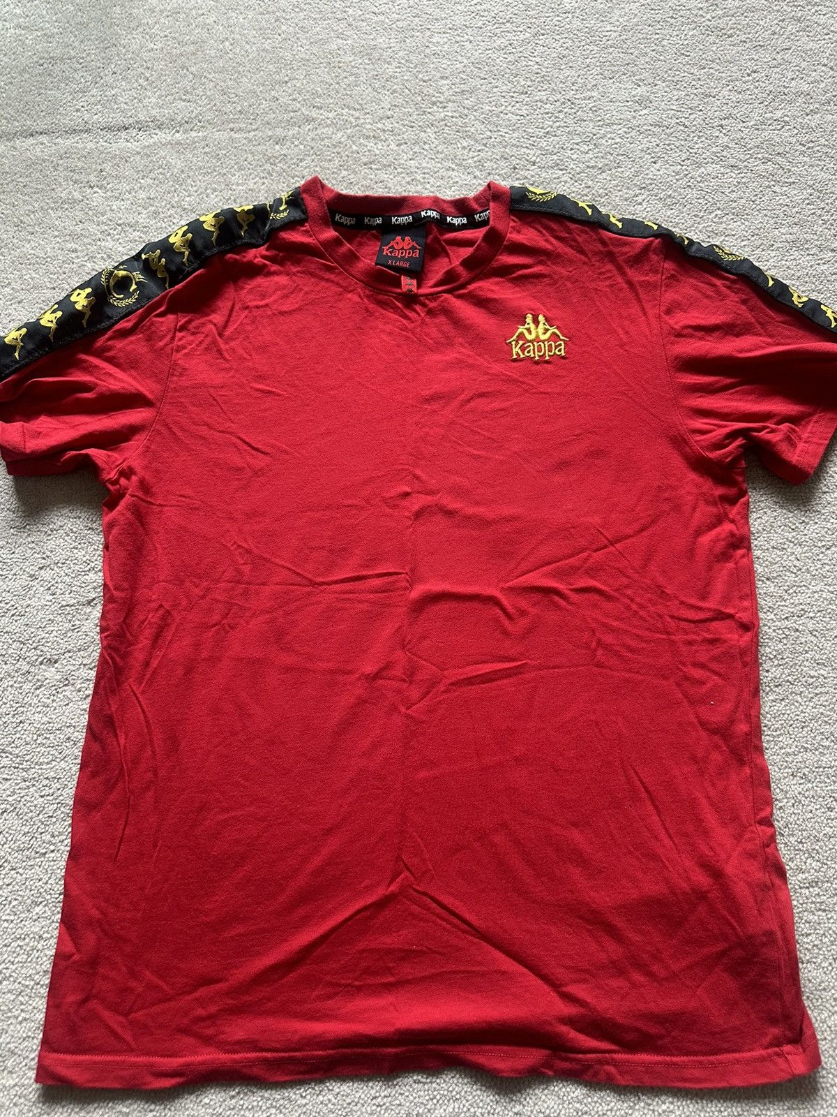 Other Culture Kings x KAPPA red shirt Size US XL / EU 56 / 4 - 1 Thumbnail