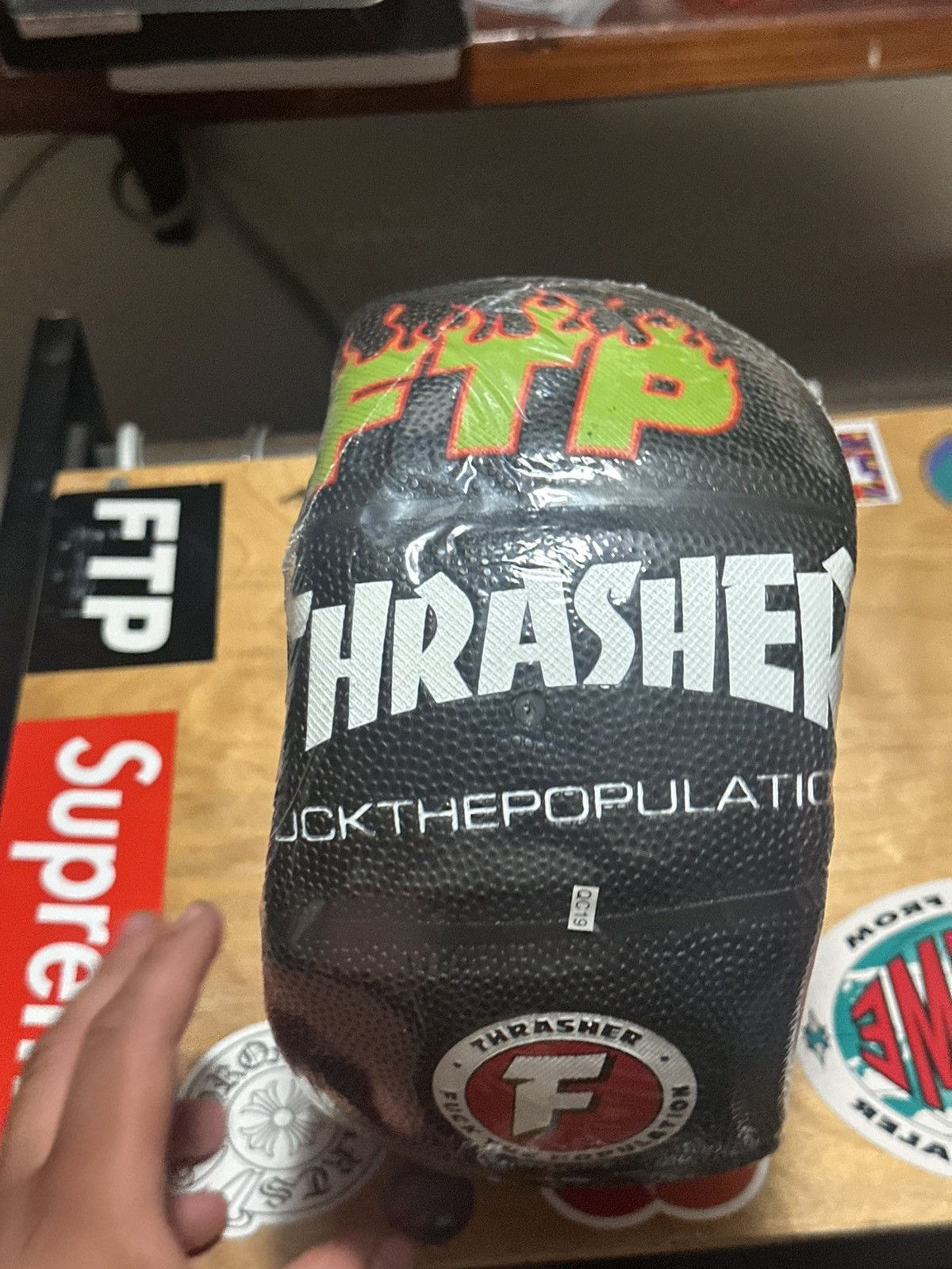 Fuck The Population FTP/thrasher Basketball Size ONE SIZE - 1 Thumbnail