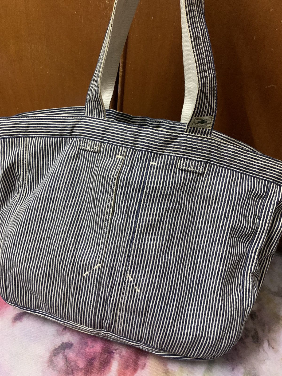 Porter Porter Sanforized Hickory Baggage Bag Size ONE SIZE - 2 Thumbnail