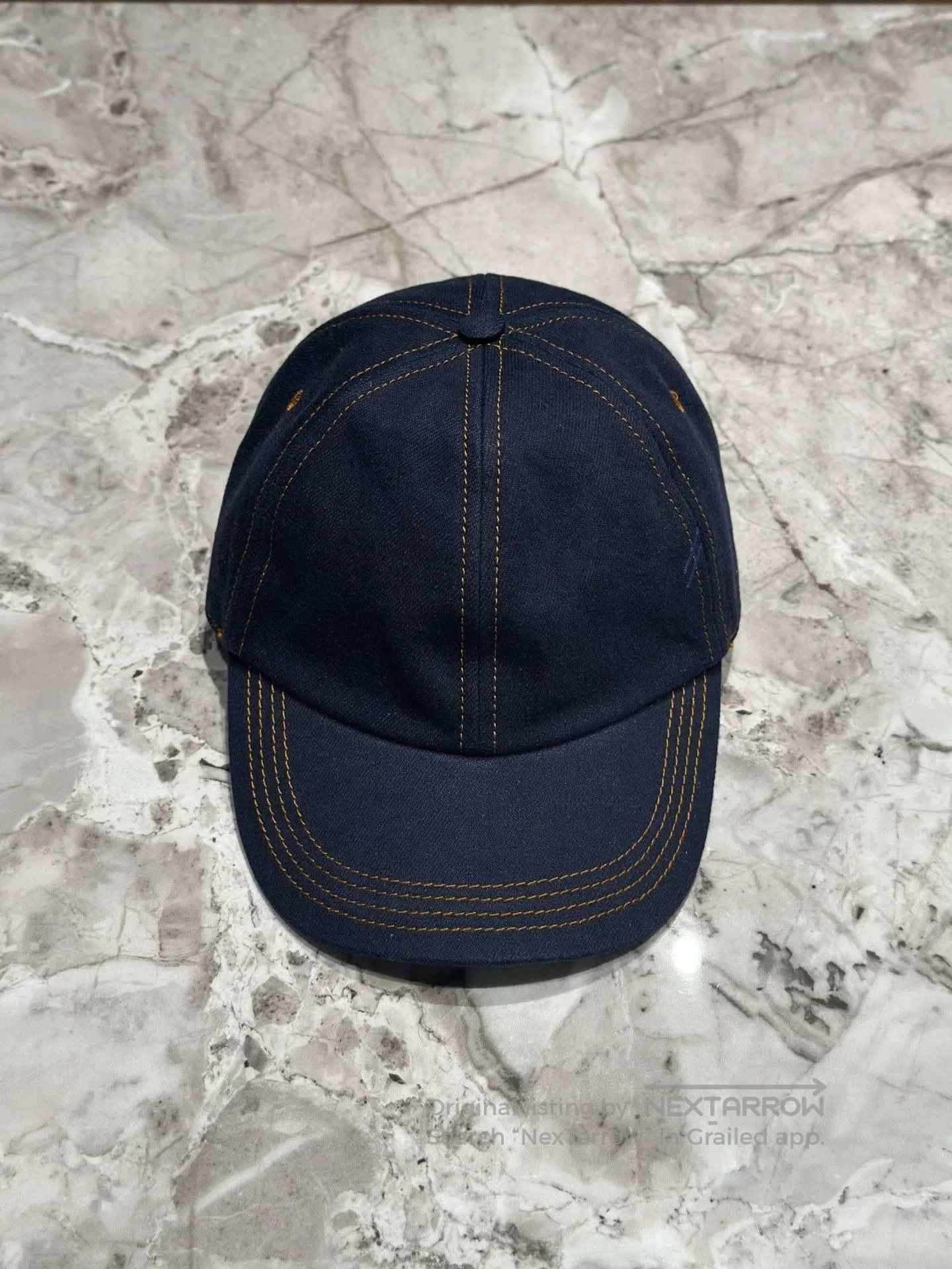 Burberry Burberry Dark Blue Denim Baseball Cap. Size ONE SIZE - 8 Thumbnail