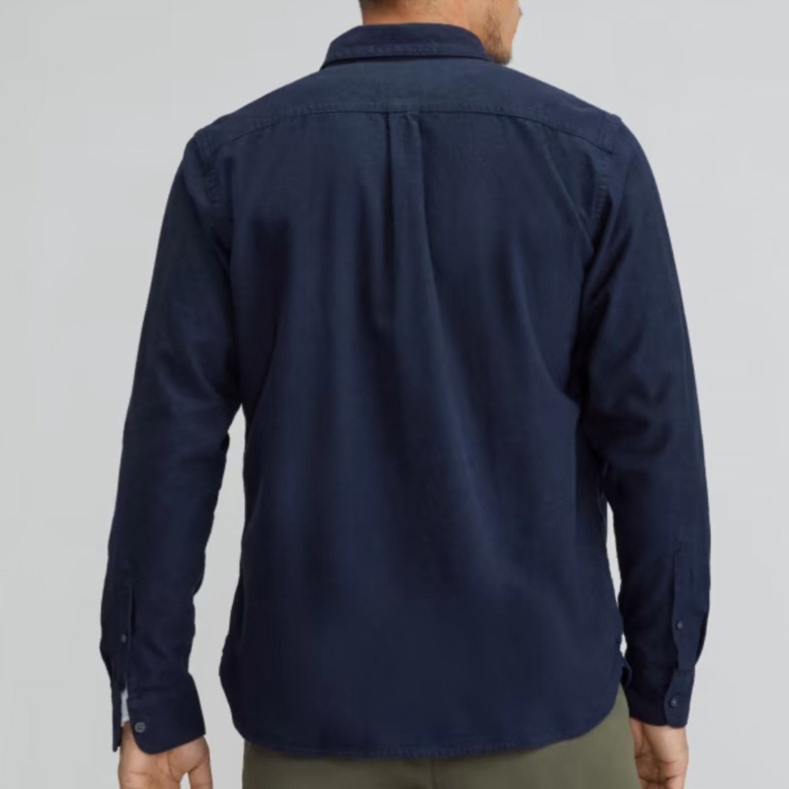Everlane Everlane The Brushed Flannel Shirt - Heather Navy Size S Size US M / EU 48-50 / 2 - 2 Thumbnail