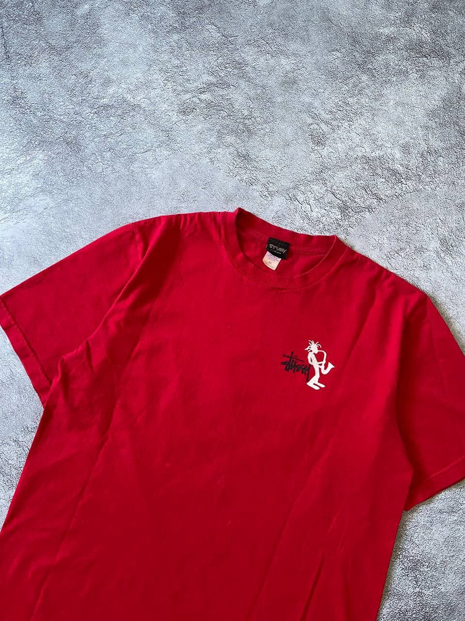 Stussy Vintage Stussy T-Shirt Saxophone Rasta Man Big Logo Size US XL / EU 56 / 4 - 8 Thumbnail