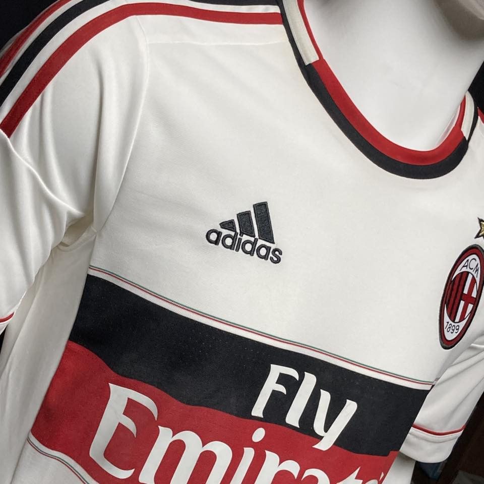 Adidas Soccer Jersey AC Milan 2012-13 Away Adidas X23688 Size US S / EU 44-46 / 1 - 2 Thumbnail
