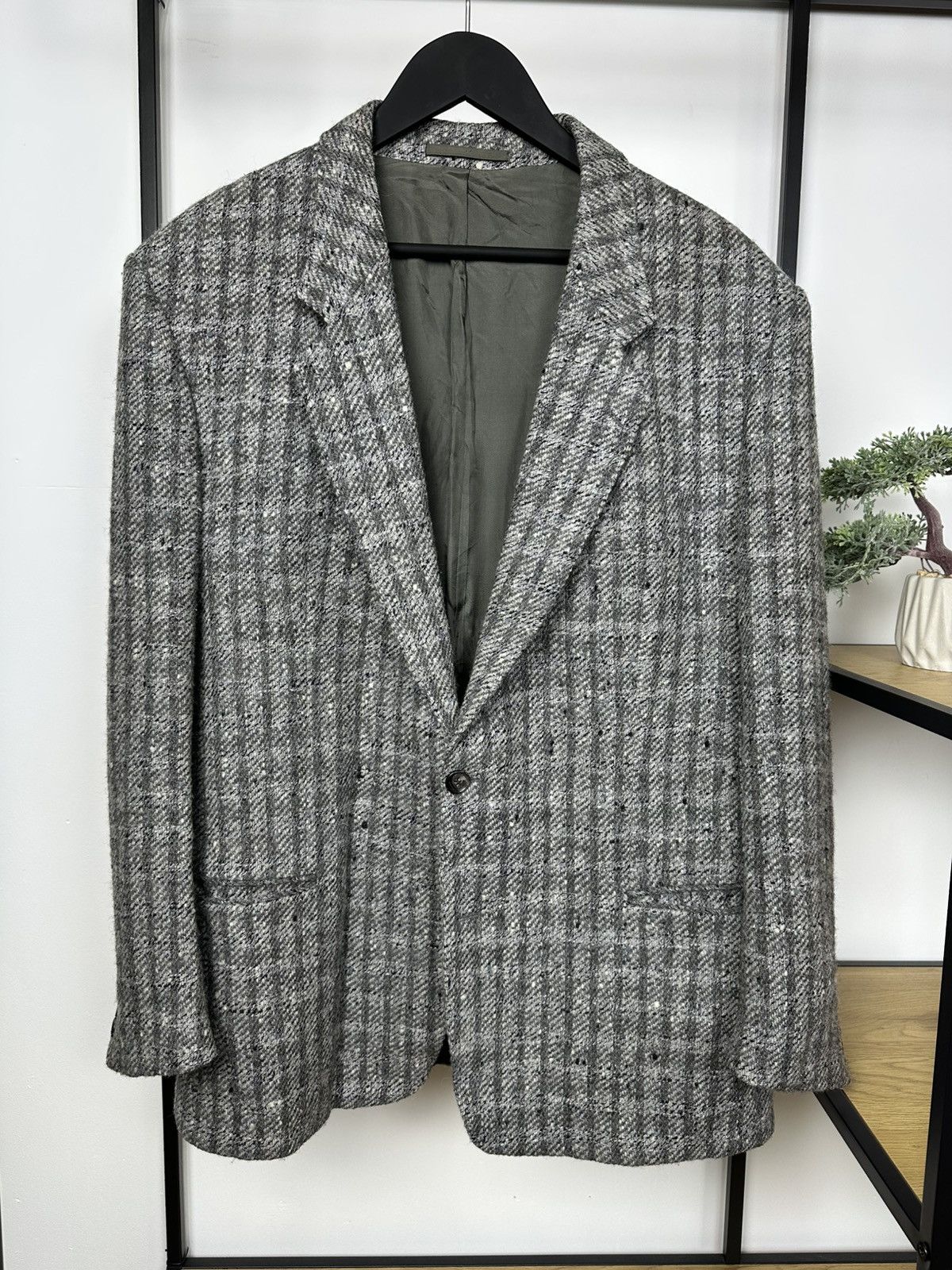 Hugo Boss Wool Blazer 80's Vintage Made in West Germany Mens