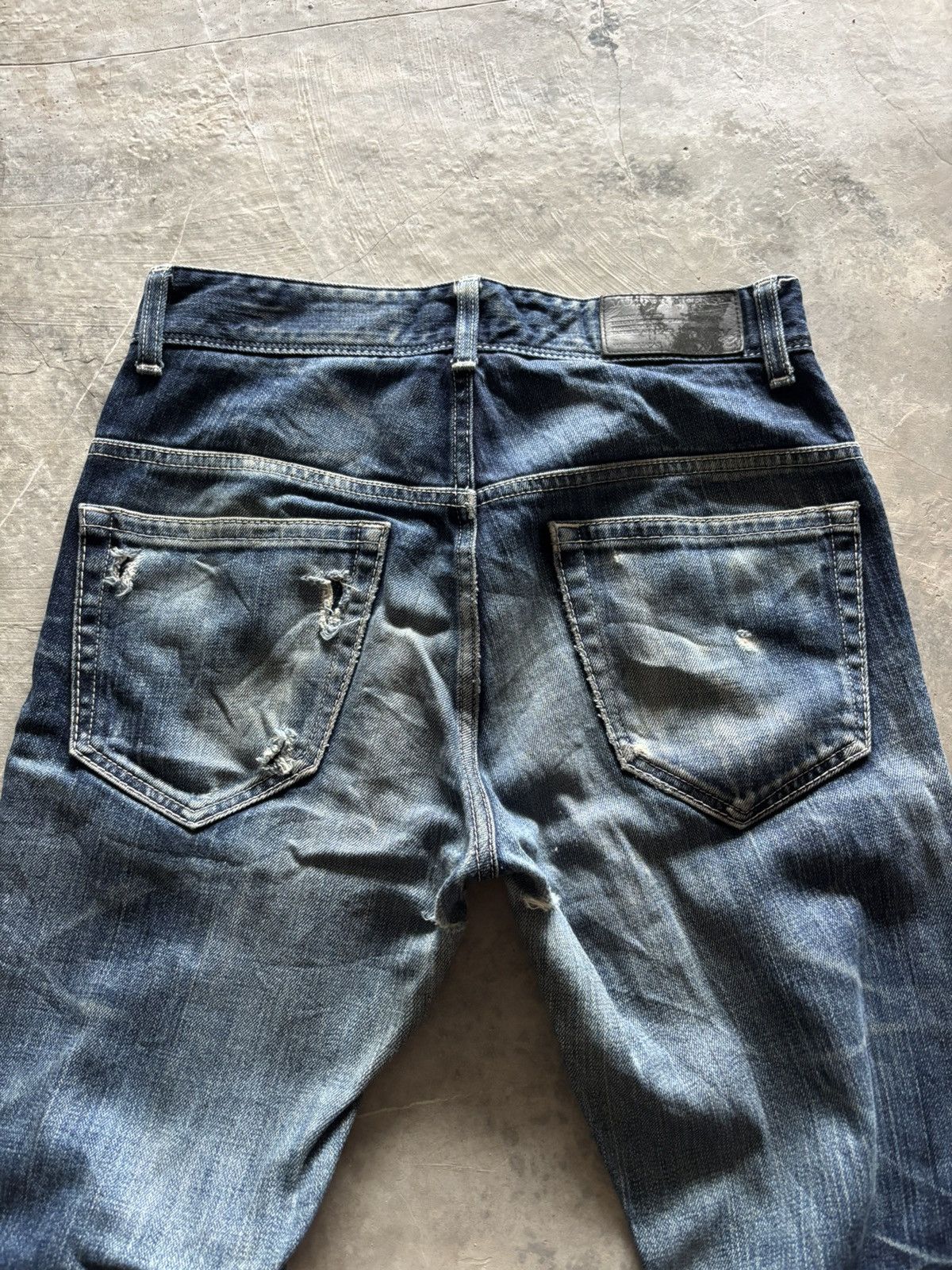 Murder License MURDER LICENSE skinny slim japanese distressed whiskered Size US 29 - 14 Thumbnail