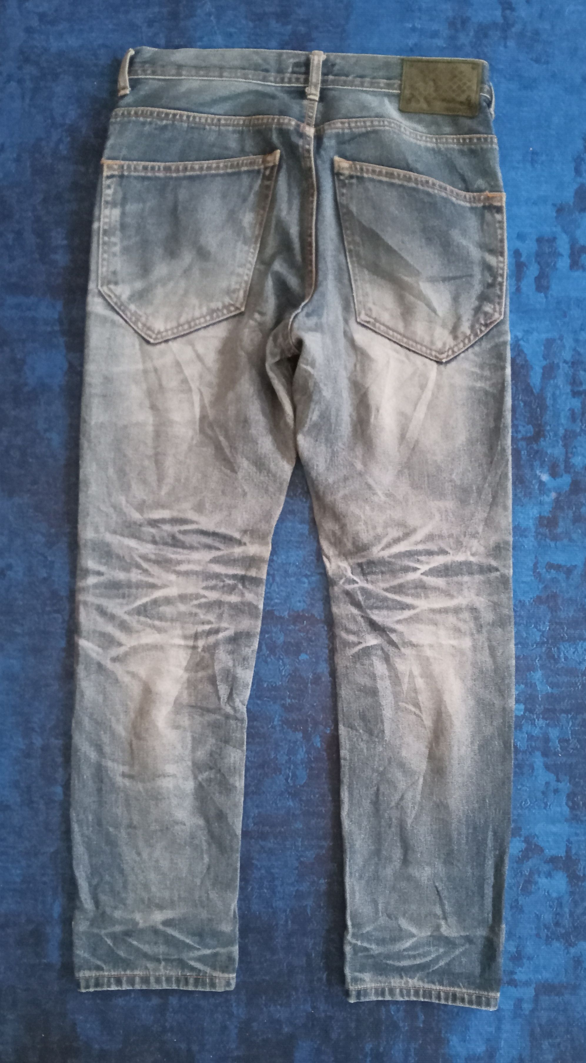Japanese Brand Studio Depp Distressed Jeans Size US 32 / EU 48 - 2 Thumbnail