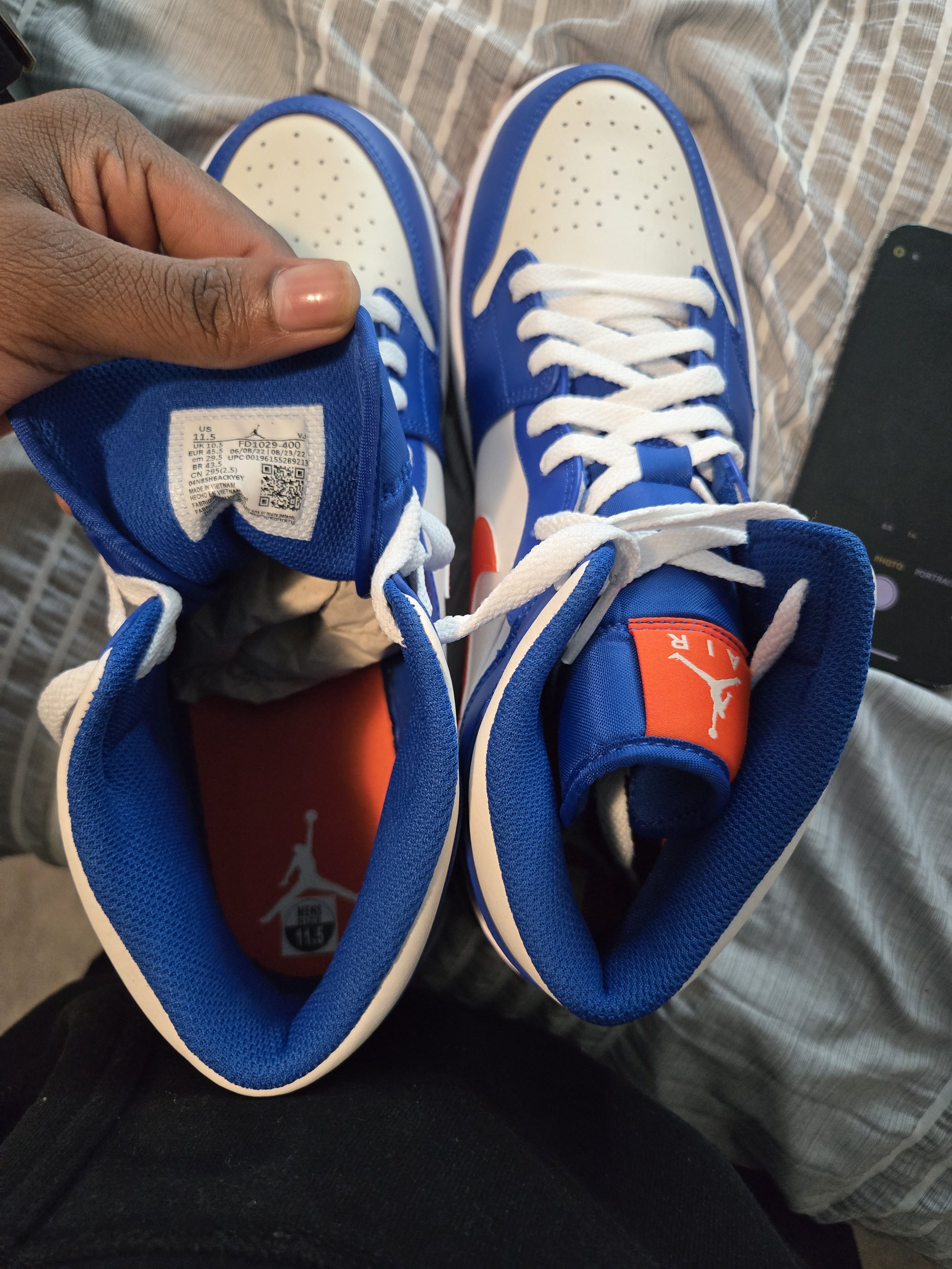 Nike Jordan 1 mid Wheaties Size US 11.5 / EU 44-45 - 6 Thumbnail
