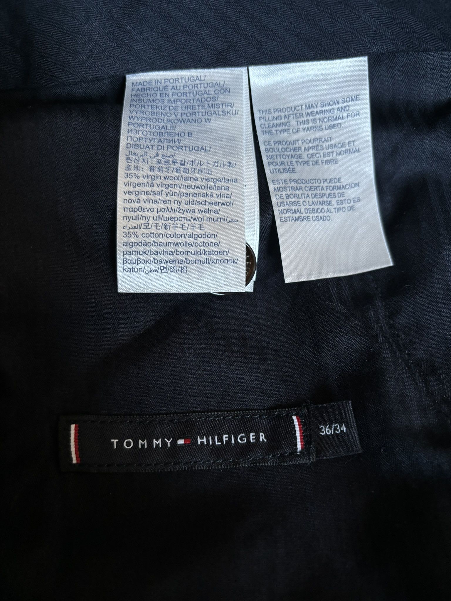 Tommy Hilfiger Tommy Hilfiger Formal Trousers size. 36-34 Size 36R - 15 Thumbnail