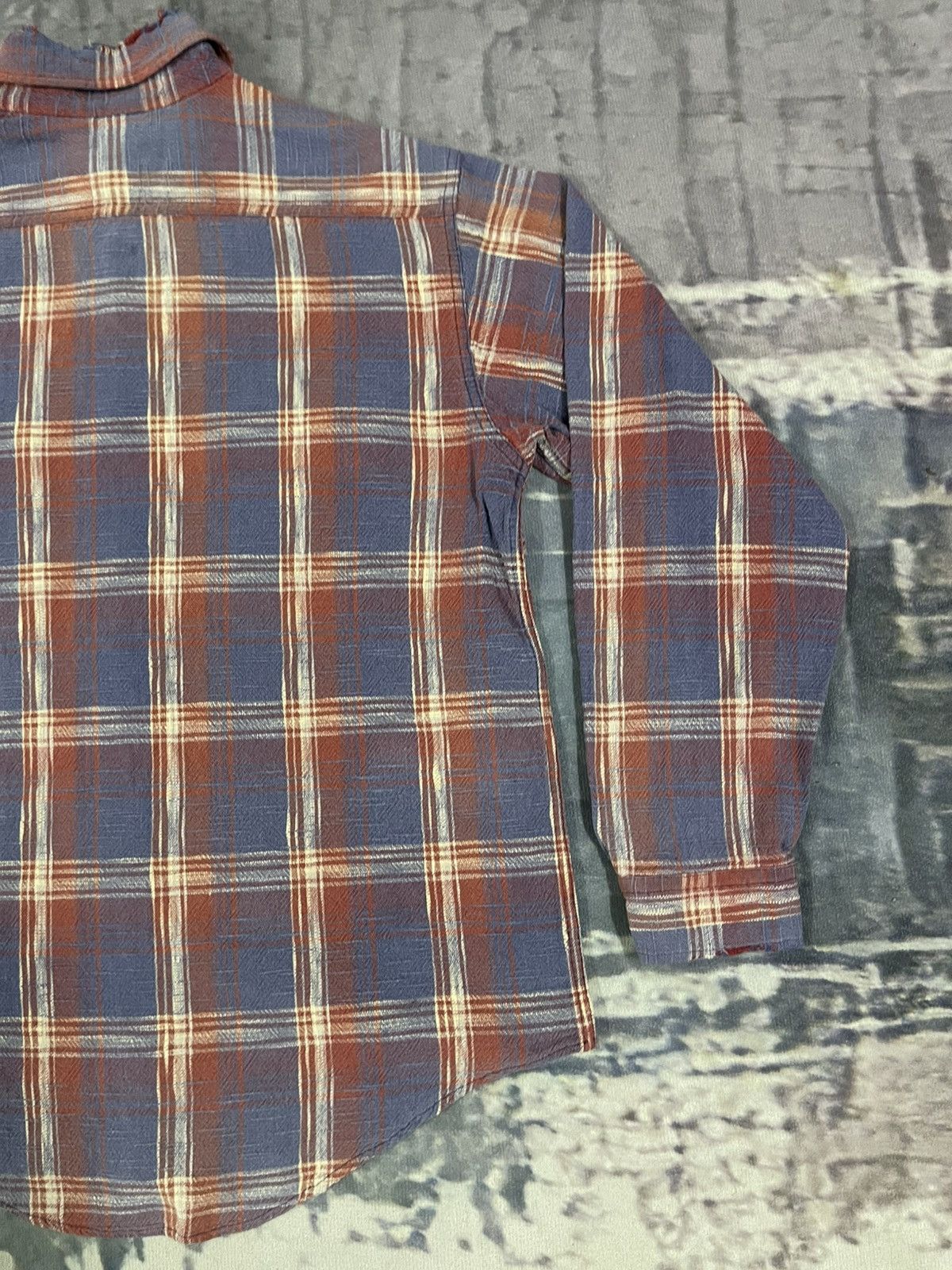 Sugar Cane 90s SUGAR CANE BUTTON UP SHIRT DISTRESSED Size US L / EU 52-54 / 3 - 11 Thumbnail
