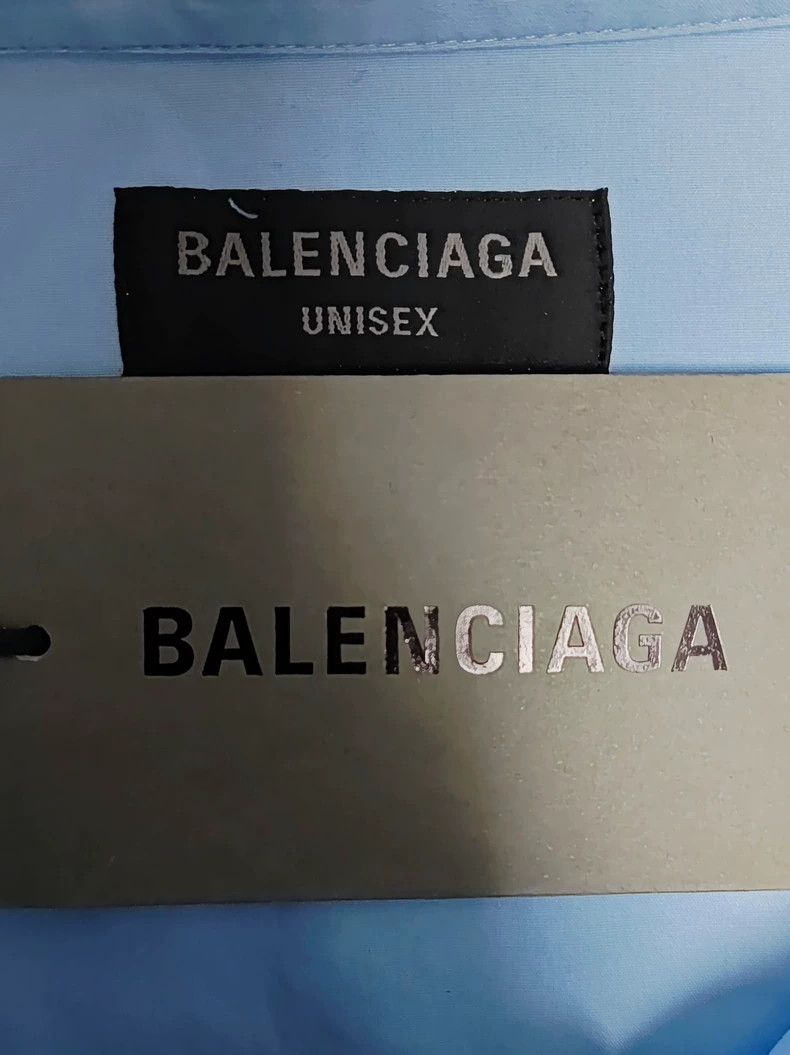 Balenciaga Balenciaga 24 FW Graffiti Mud Paint Long Sleeve Shirt 2502- Size US S / EU 44-46 / 1 - 5 Thumbnail