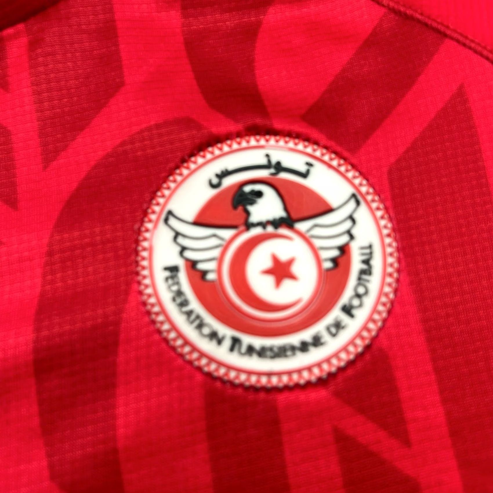 Kappa Kappa Tunisia 2021 2022 Home Football Jersey Shirt Camiseta Soccer Mens Medium Red Size US M / EU 48-50 / 2 - 5 Thumbnail