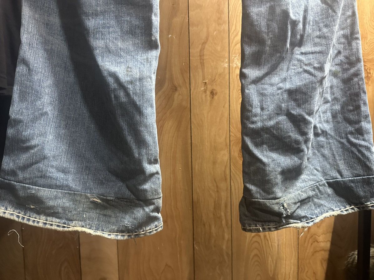 True Religion × Vintage True Religion Distressed Flared Jeans Size US 38 / EU 54 - 4 Thumbnail