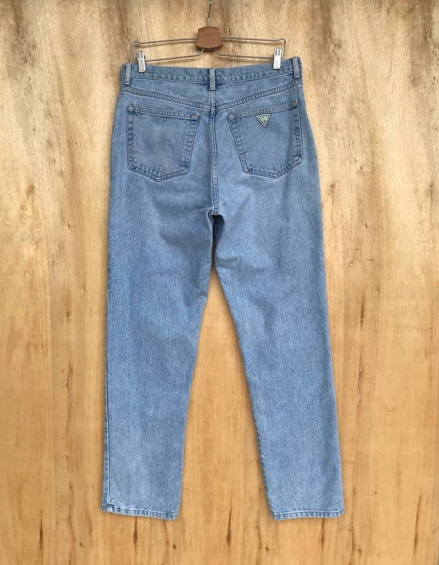 Georges Marciano × Guess × Vintage VINTAGE 90s GUESS Georges Marciano FADED LIGHTWASH DENIM Size US 33 - 4 Thumbnail