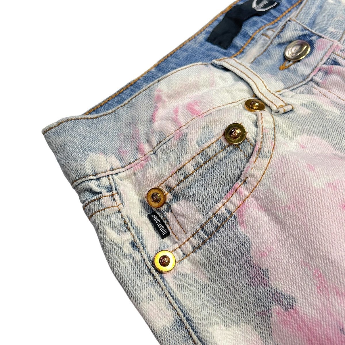 Just Cavalli Just Cavalli Distressed Denim Jeans Size 27" / US 4 / IT 40 - 4 Thumbnail