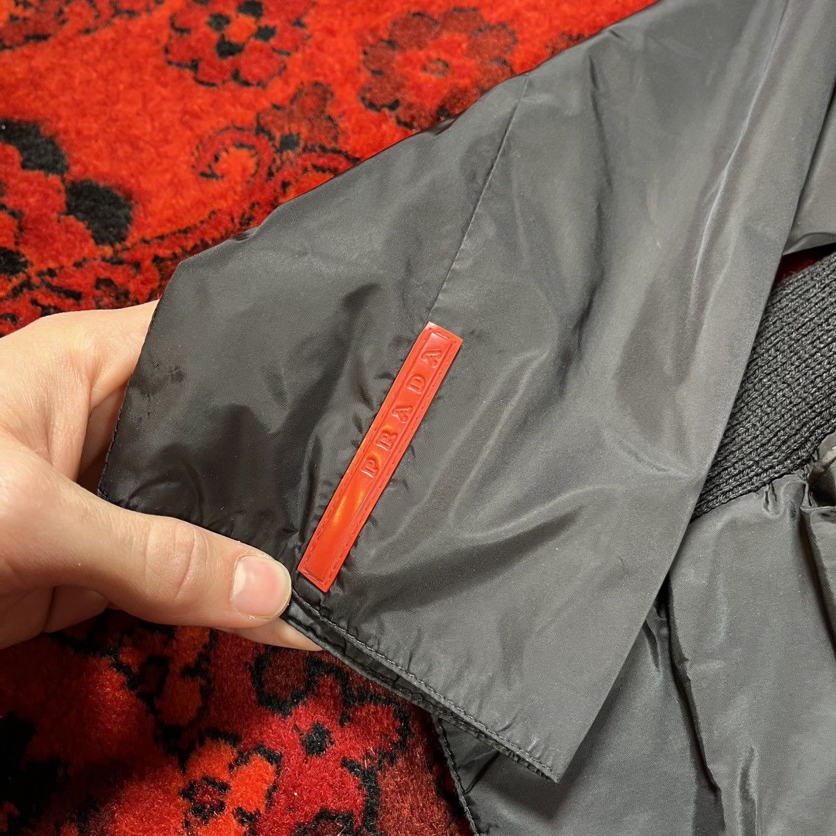 Prada Vintage Gorpcore Streetwear Style Red Tab Prada Nylon Jacket Size US M / EU 48-50 / 2 - 5 Thumbnail