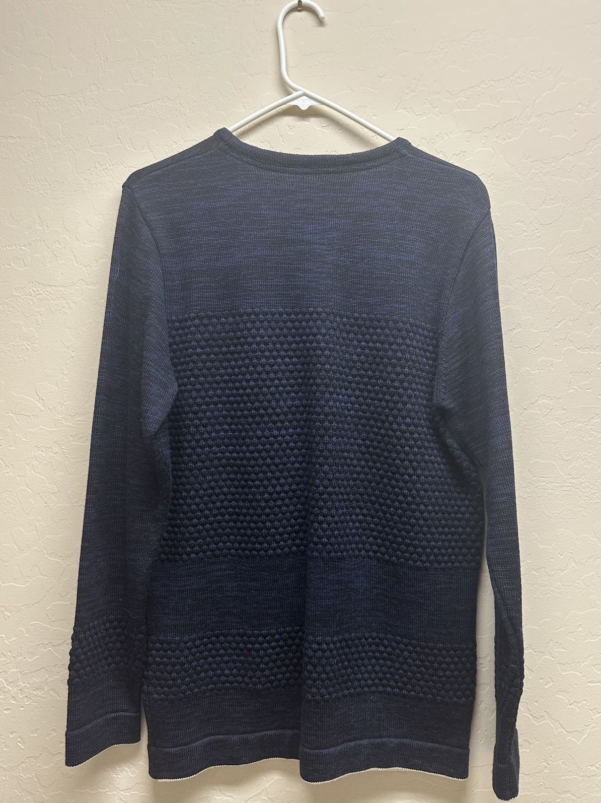 Norse Projects Navy Bubble Knit Sweater Size US M / EU 48-50 / 2 - 3 Thumbnail