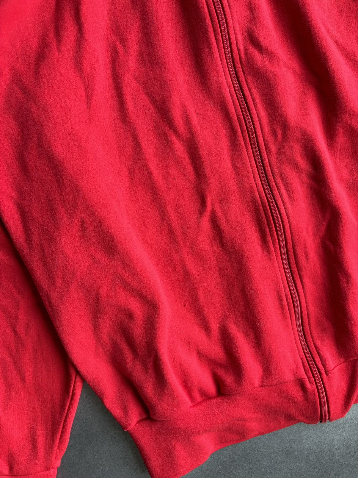 Adidas × Vintage 1980s Vintage Adidas Track Suit Jacket Pants 3 Stripes Red Size US L / EU 52-54 / 3 - 12 Thumbnail