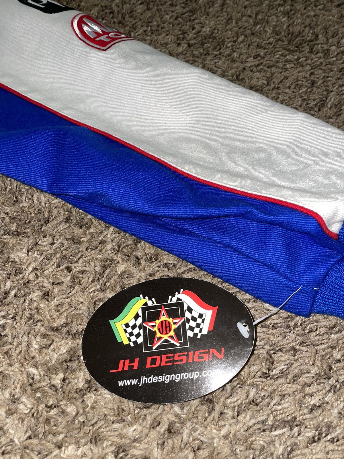 NASCAR NASCAR Valvoline Bomber Jacket JH Design NWT Size US L / EU 52-54 / 3 - 7 Thumbnail