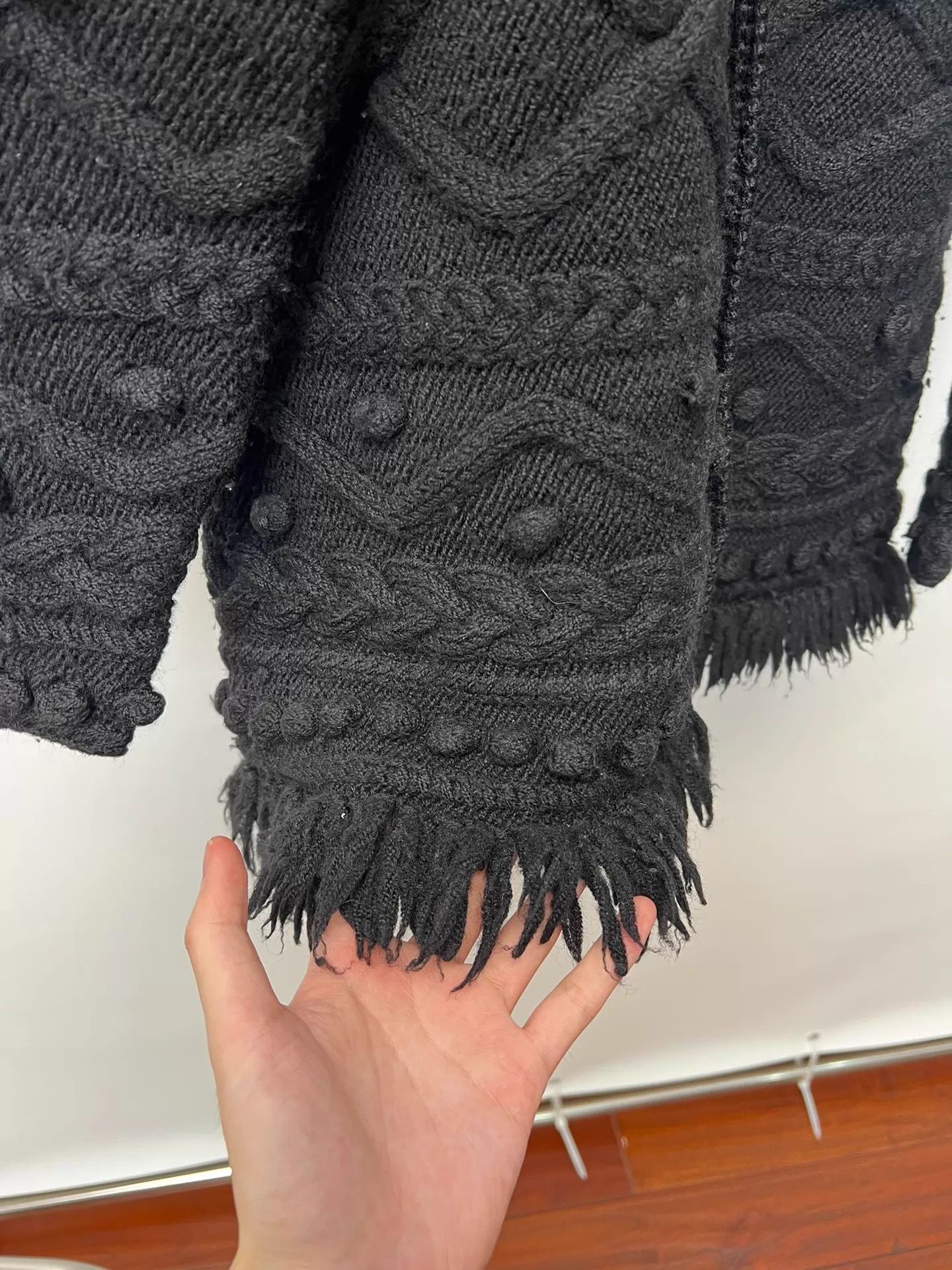 Issey Miyake Issey Miyake Vintage Tassel Pom Pom Wool Knit Cardigan M Size M / US 6-8 / IT 42-44 - 5 Thumbnail