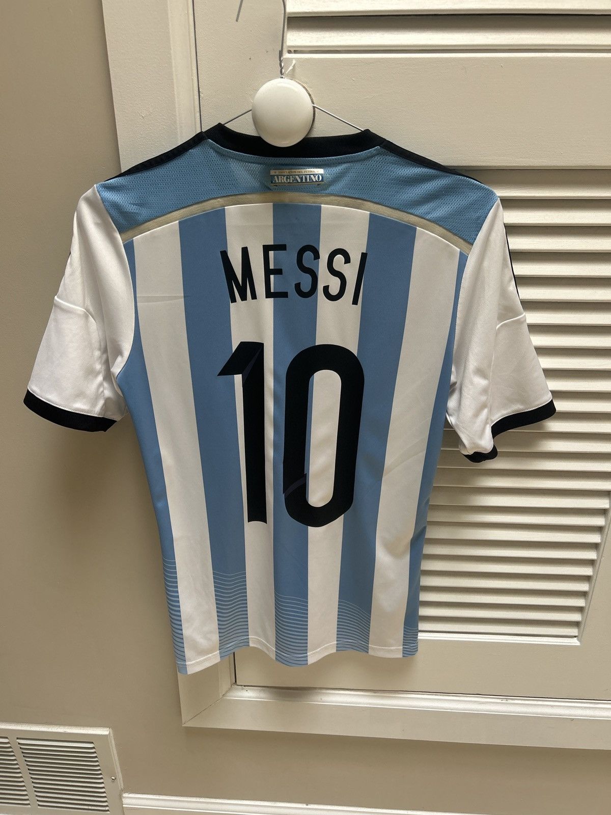 Adidas Argentina 2014 Leo messi 🇦🇷 Size US S / EU 44-46 / 1 - 1 Thumbnail
