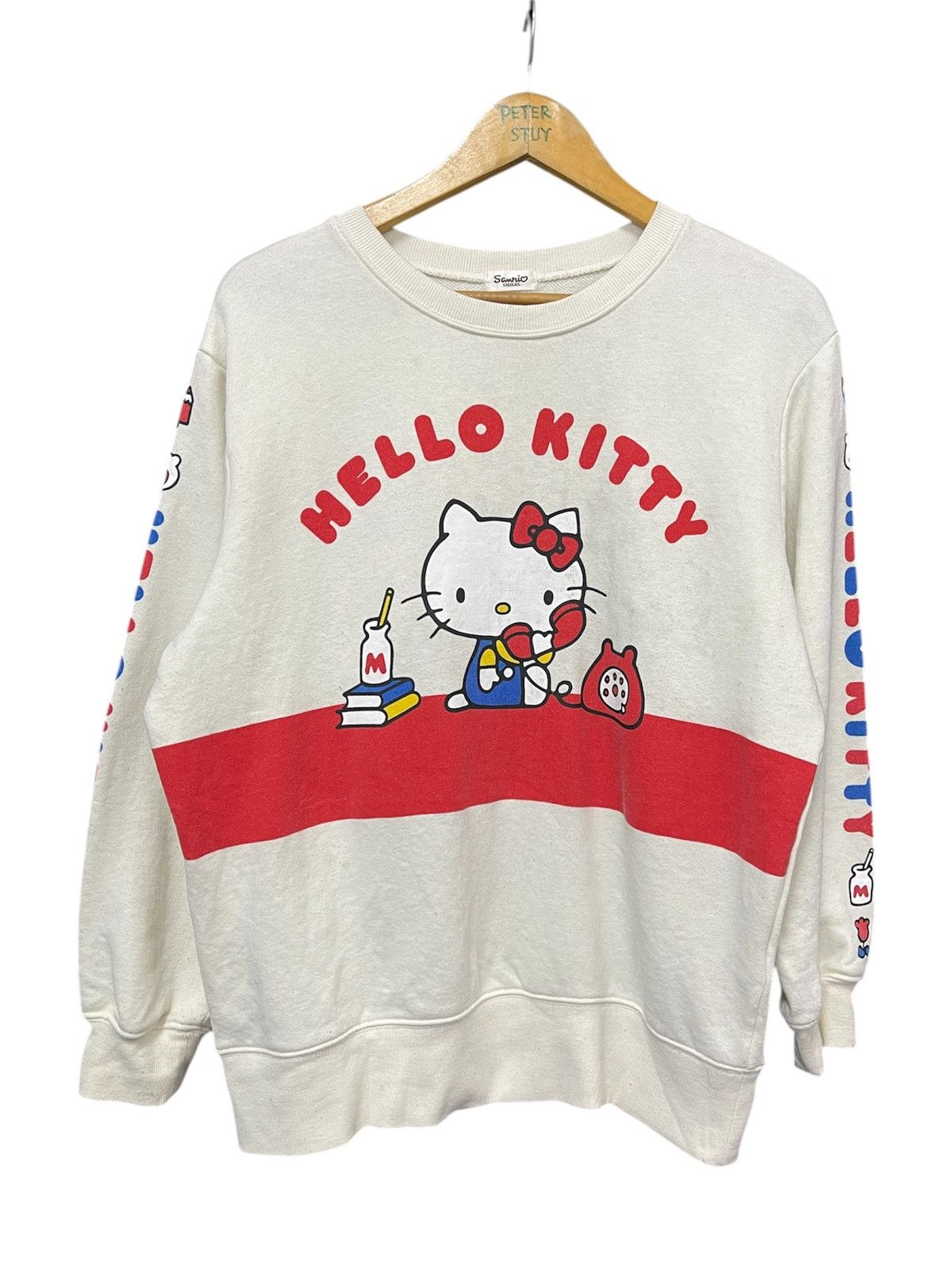 Cartoon Network × Vintage Vintage Hello Kitty Sweatshirt Size US S / EU 44-46 / 1 - 1 Thumbnail