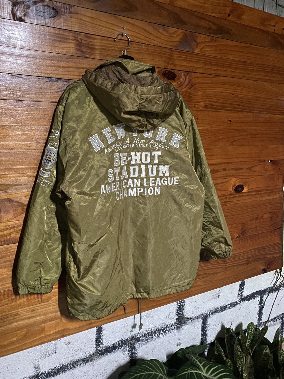 Japanese Brand Vintage OP International “New York Stadium” Coach Jacket Size US M / EU 48-50 / 2 - 11 Thumbnail