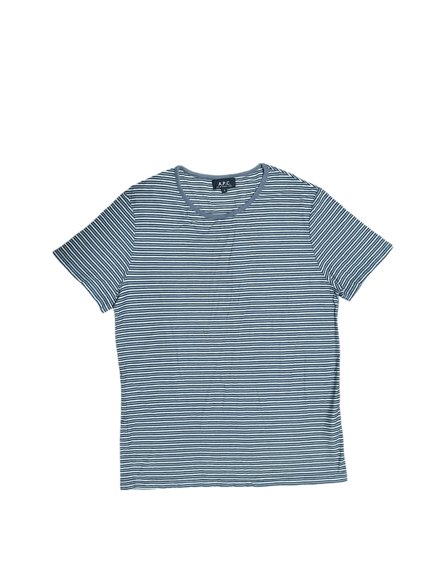 A.P.C. × Japanese Brand A.P.C. 19/26.5 STRIPE T-SHIRT Size US S / EU 44-46 / 1 - 6 Thumbnail