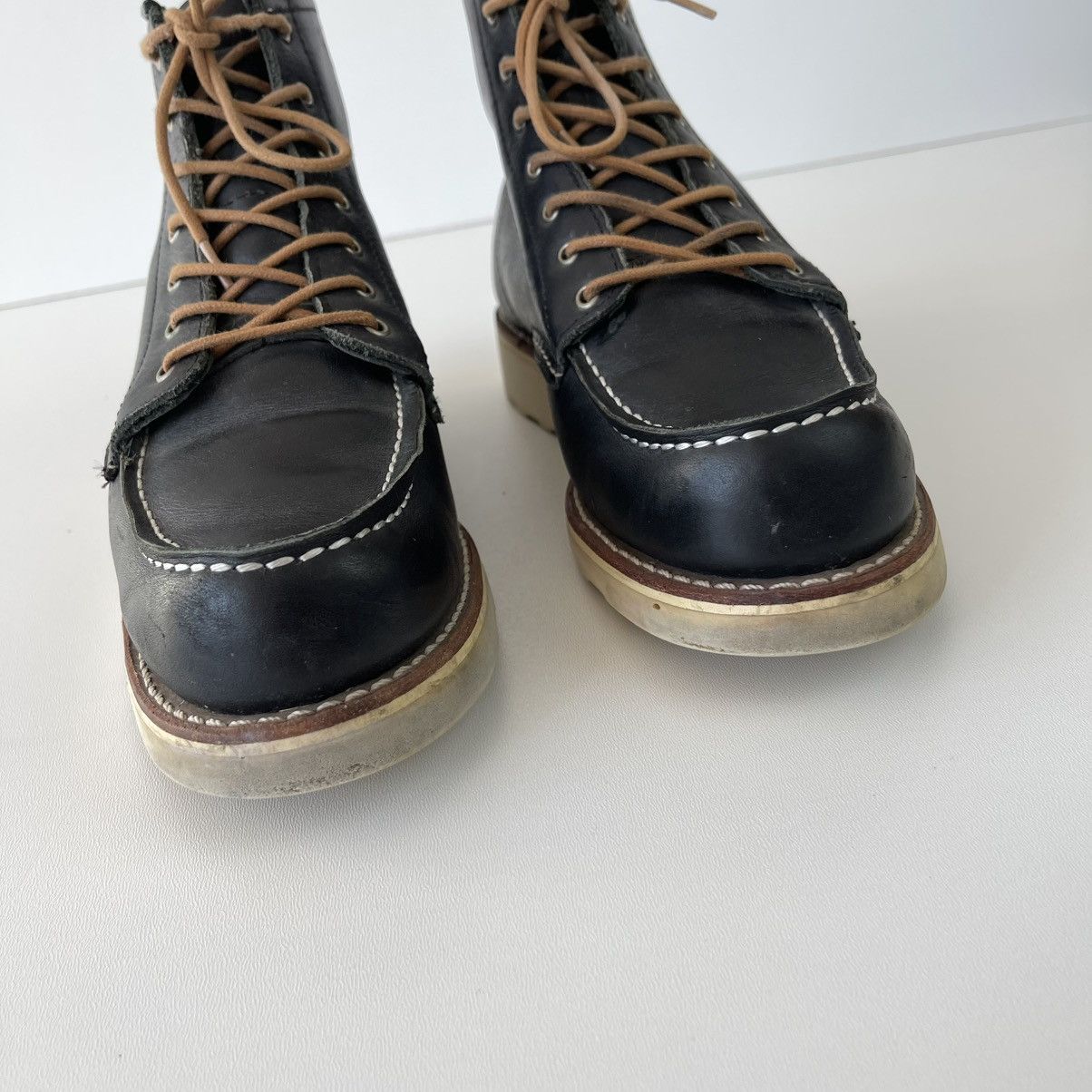 Red Wing Red Wing 3373 6” Moc Toe Classic Leather Boots Black Women’s Size US 8.5 / IT 38.5 - 6 Thumbnail
