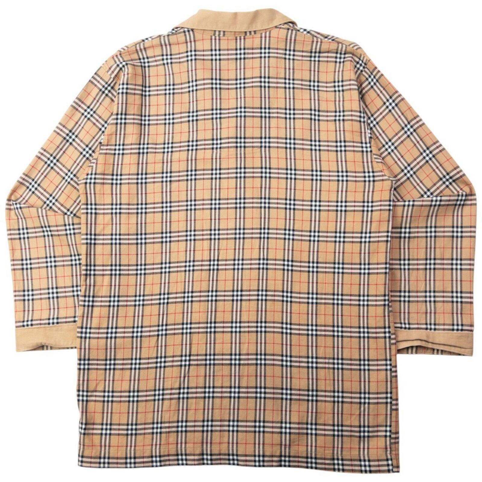 Burberry Vintage Burberry Nova Check Long Sleeve Button Up Shirt M Size US M / EU 48-50 / 2 - 2 Thumbnail